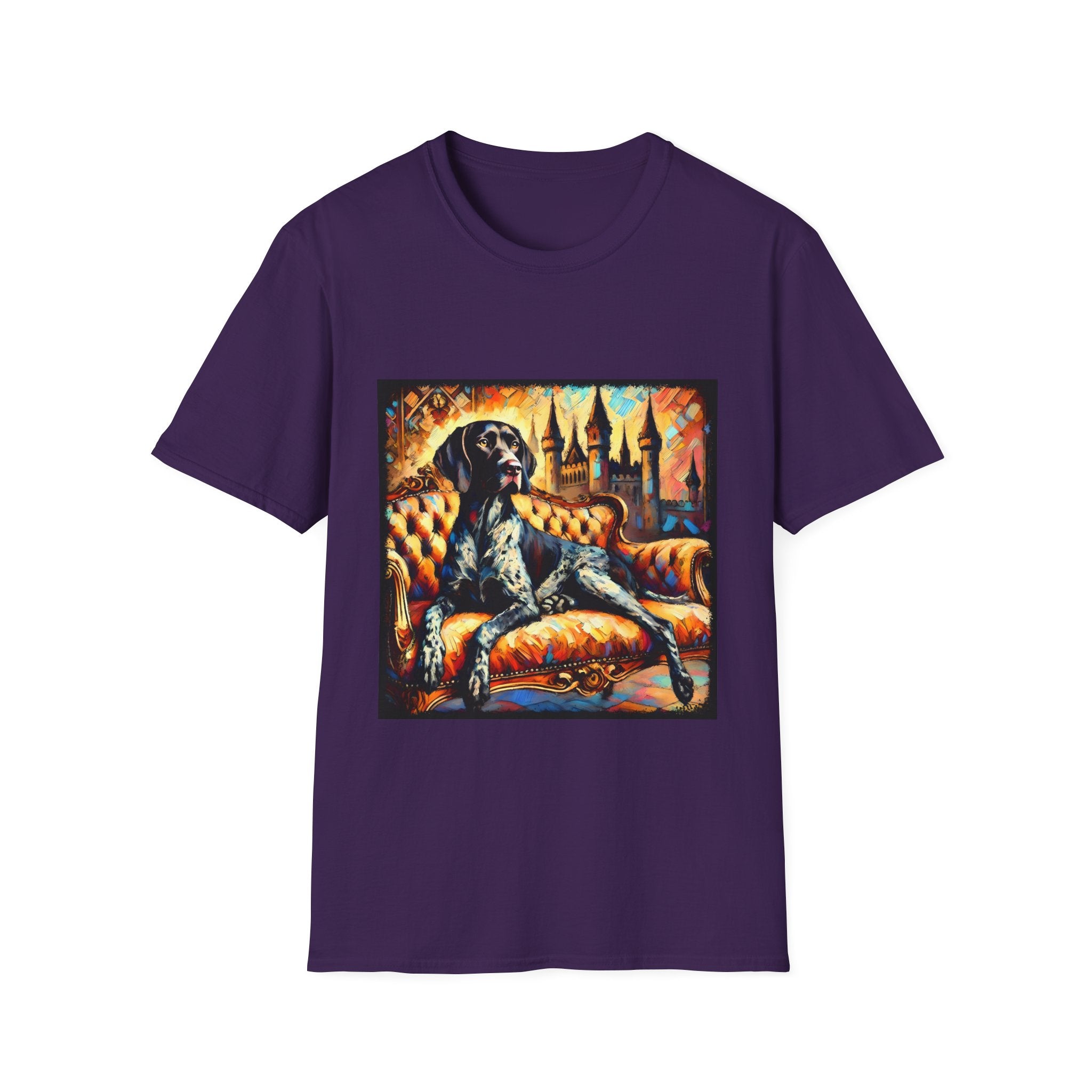 German Shorthaired Pointer Poised Bold Classic | Unisex Dog T-Shirt