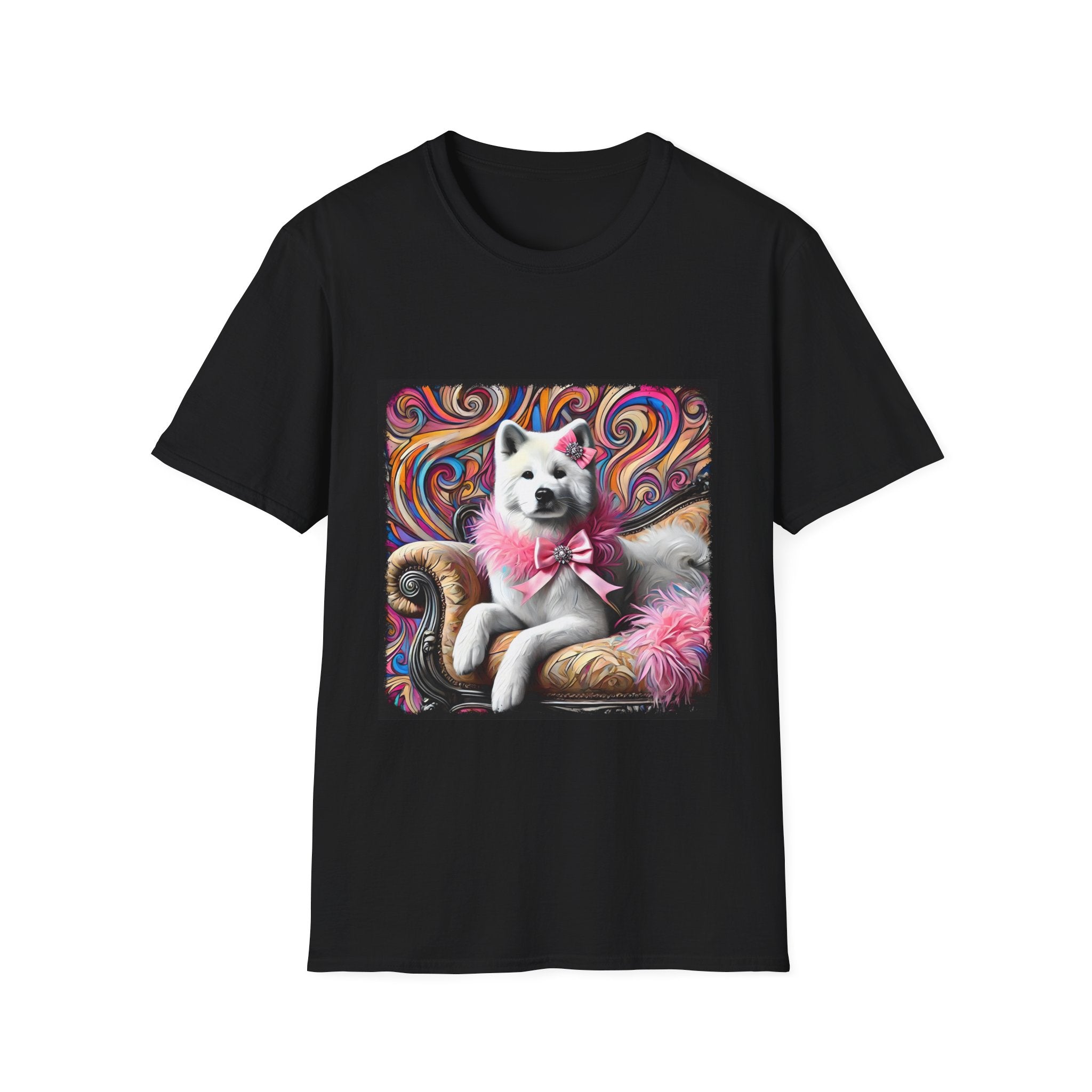 Akita Shirt | Pink Sass Swirl Dog Lover Tee