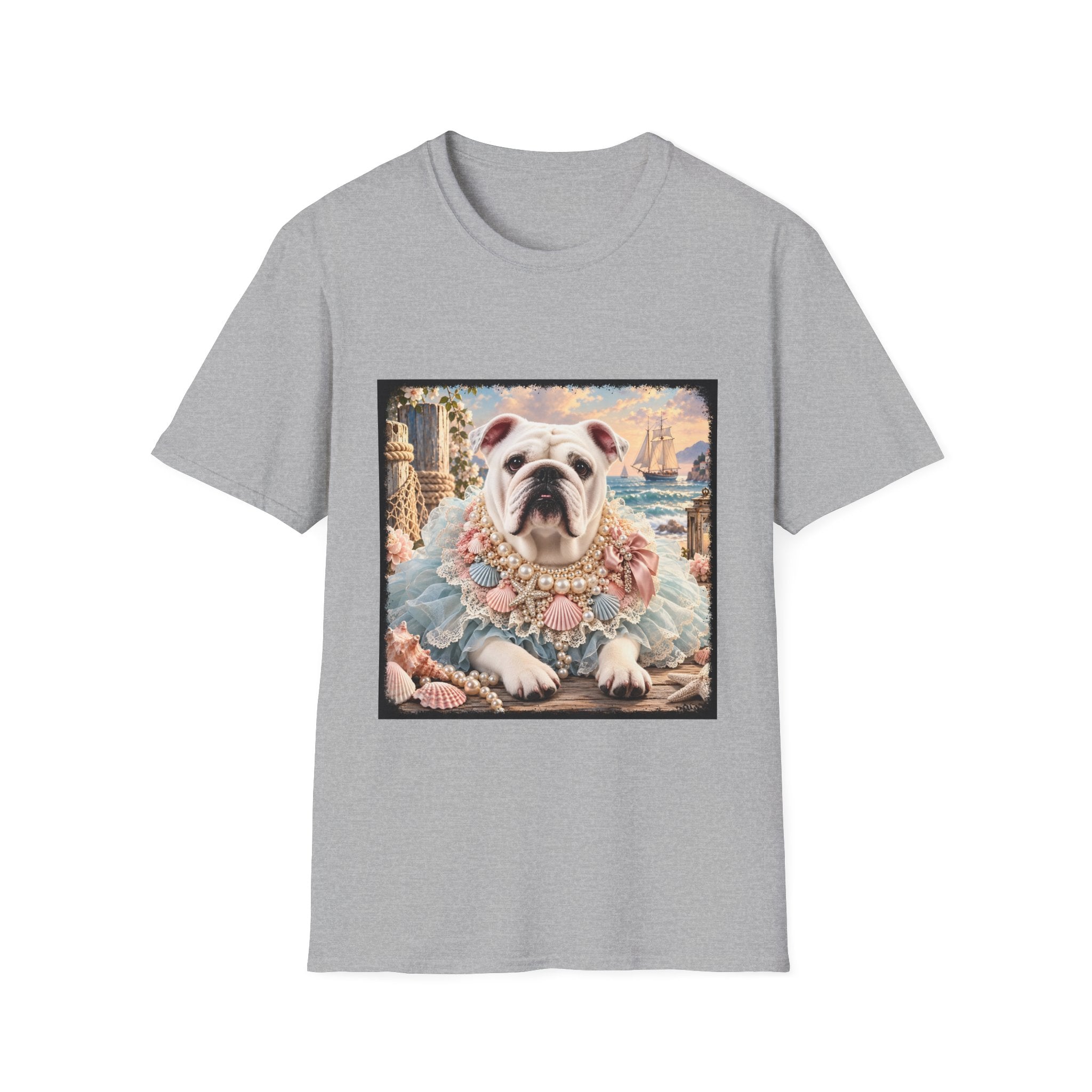 Bulldog Shirt | Beach Babe Dog Lover Tee