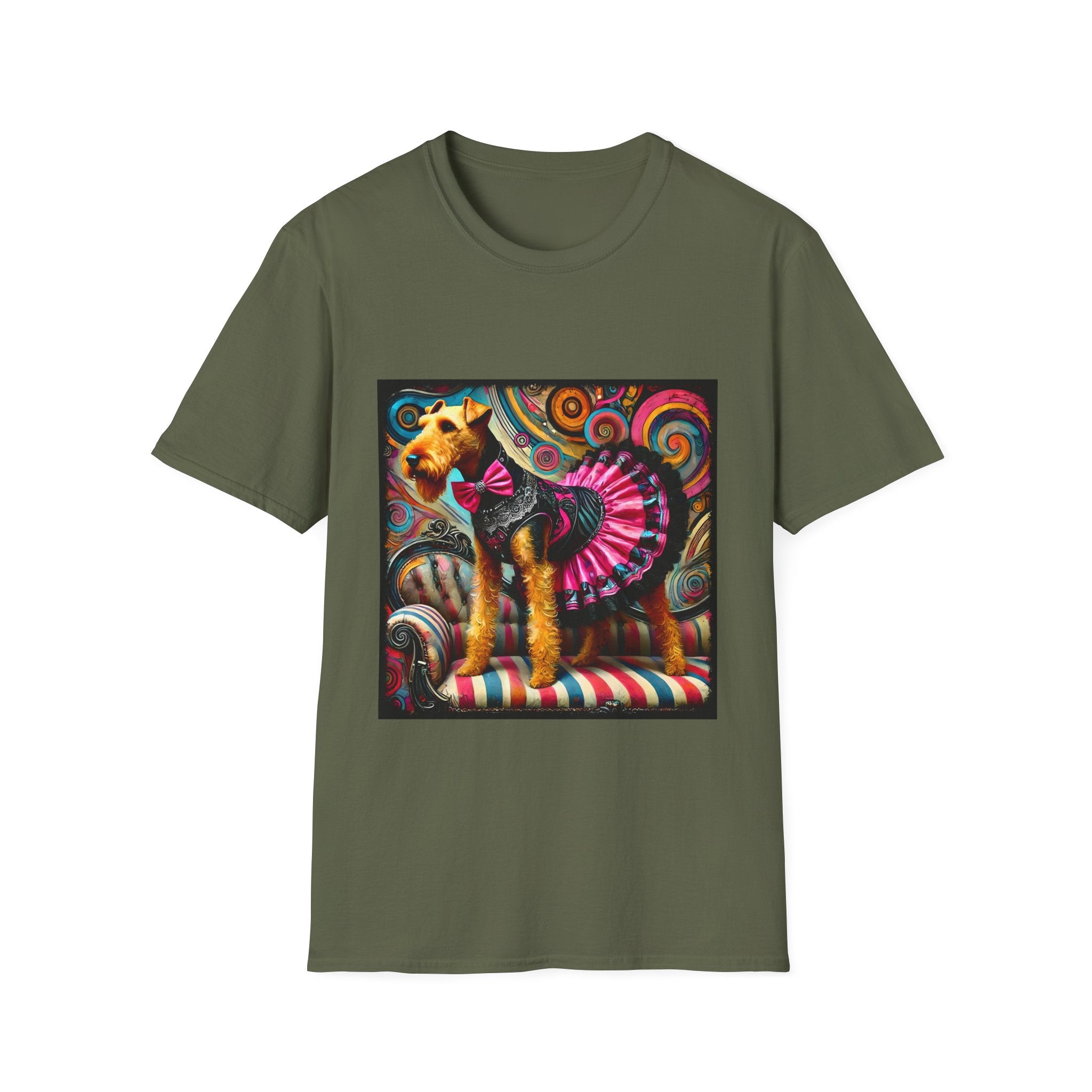 Airedale Terrier Shirt | Fashionista Dog Lover Tee