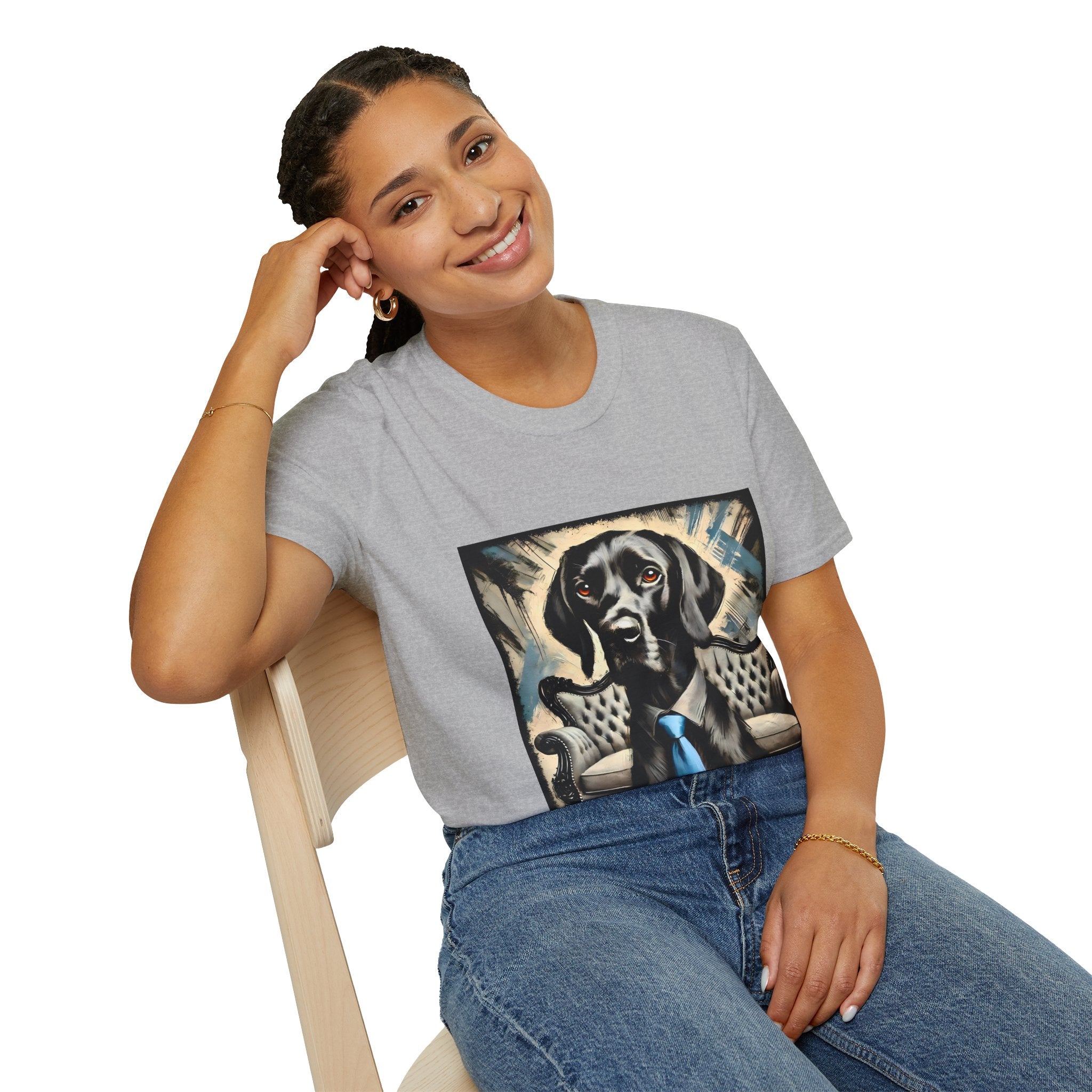 German Shorthaired Pointer Sharp Sir | Unisex Dog T-Shirt