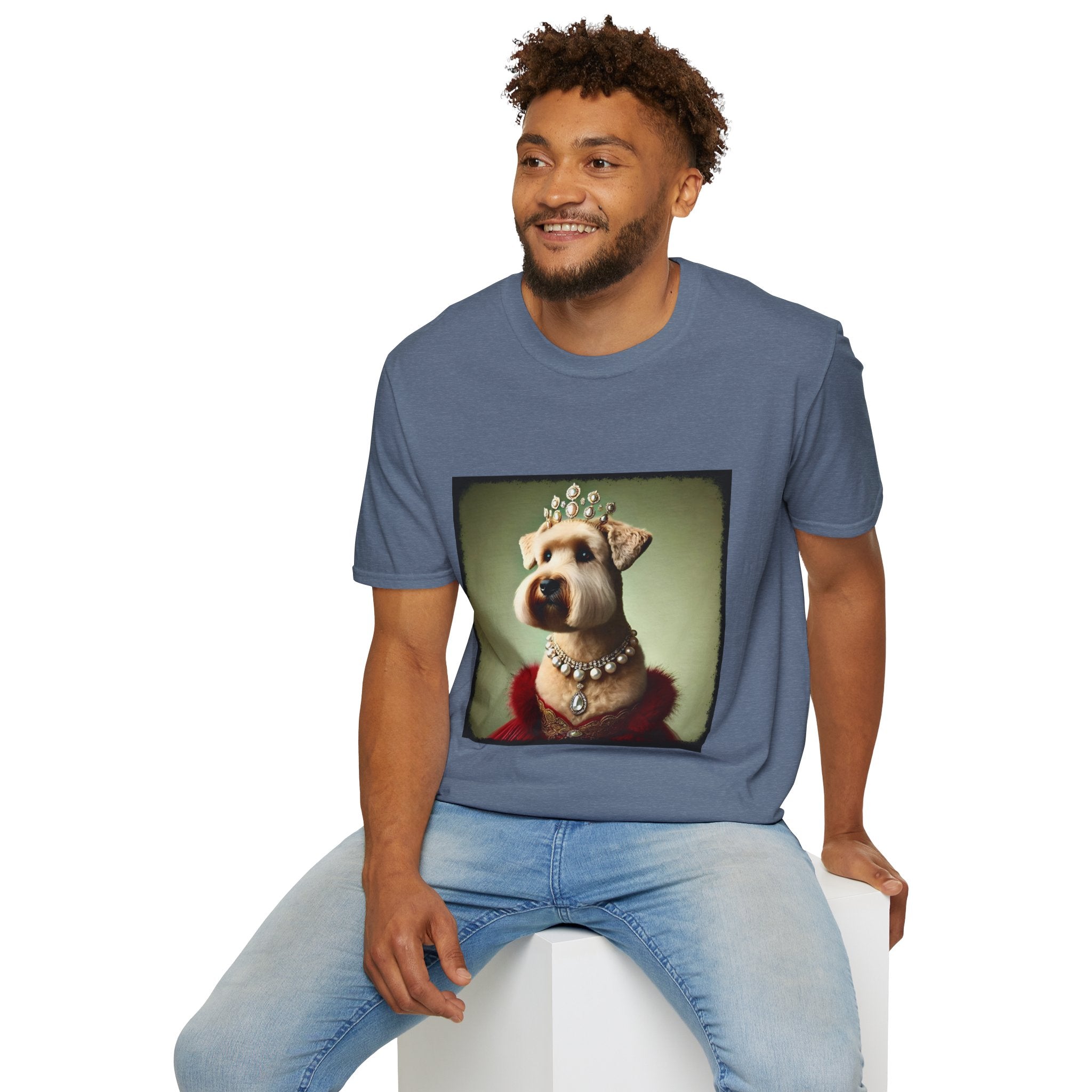 Wheaten Terrier Crimson Queen | Unisex Dog T-Shirt