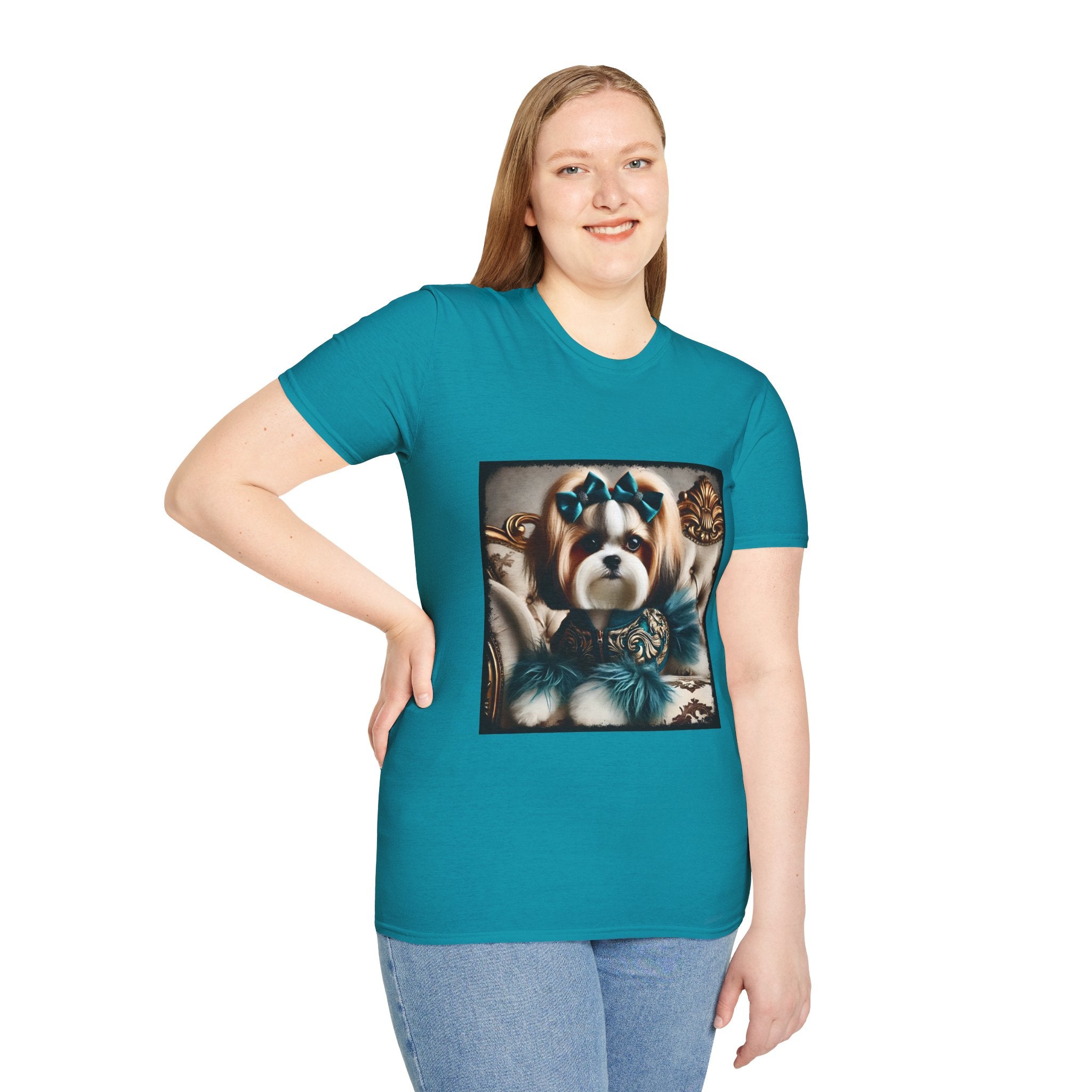 Shih Tzu Chic Muse | Unisex Dog T-Shirt