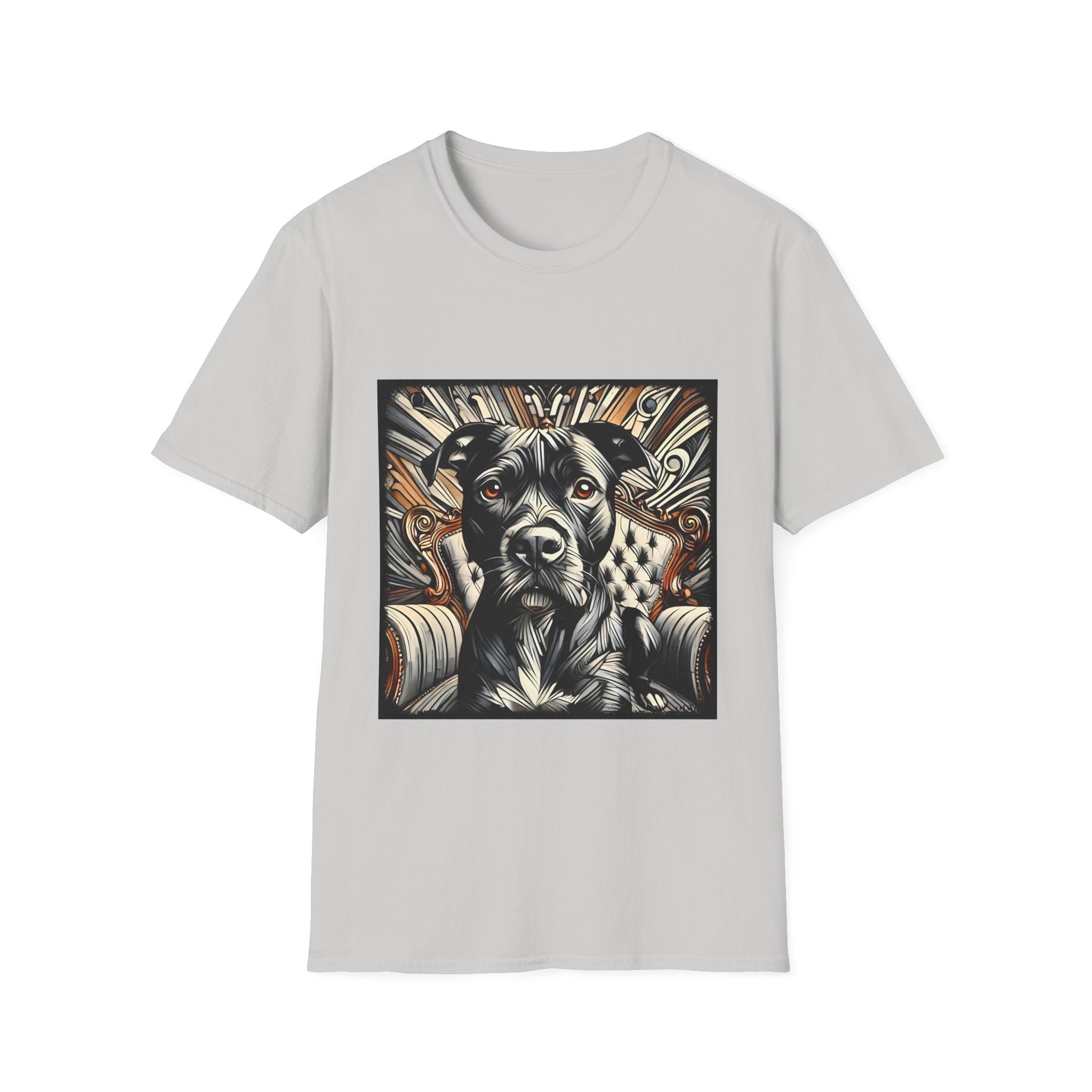 American Pit Bull Terrier Shirt | B&W Brown Eyes Dog Lover Tee