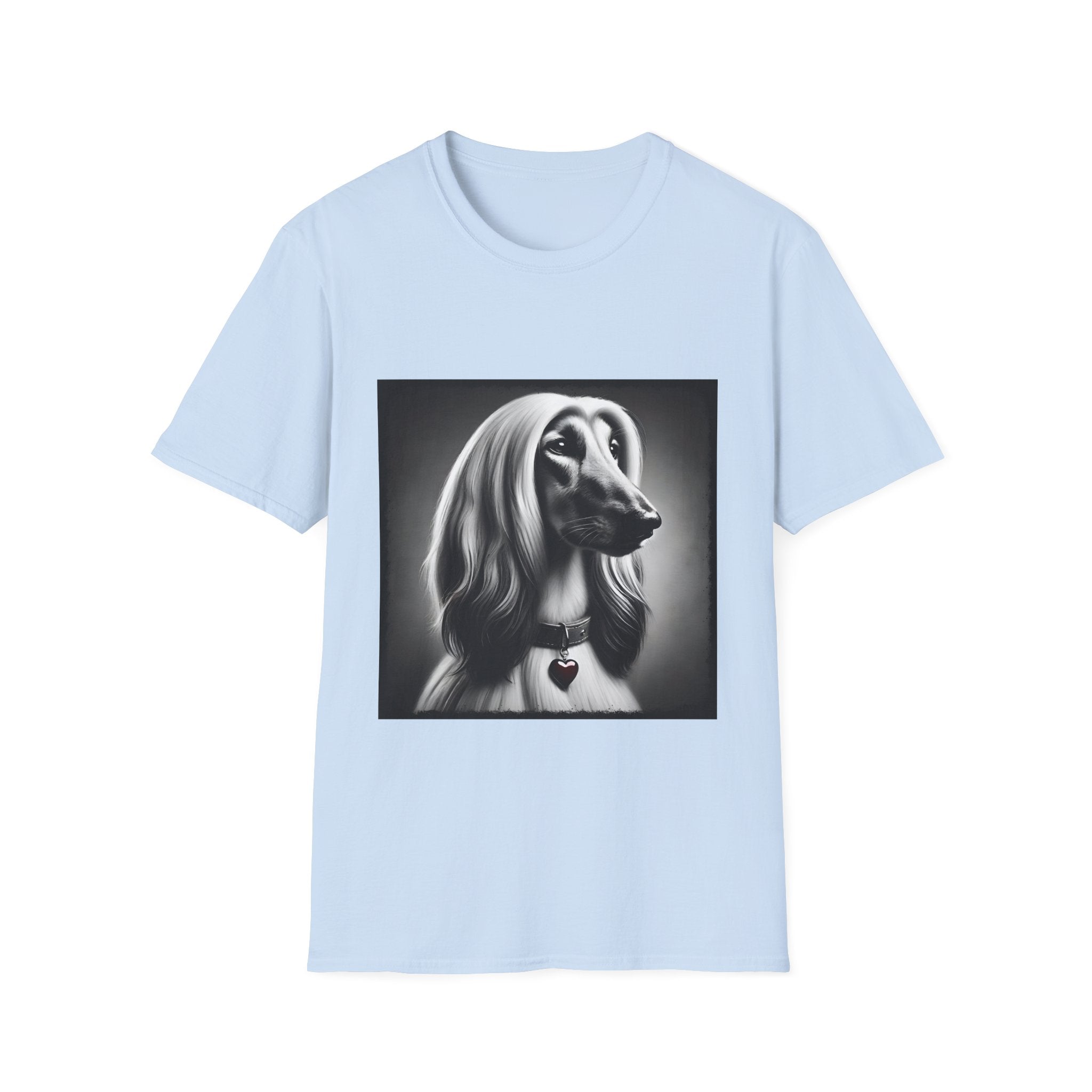 Afghan Hound Shirt | Heart Charm Dog Lover Tee