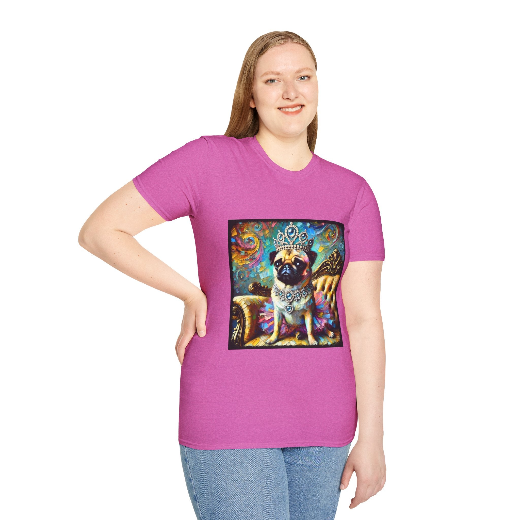 Pug Princess Classic | Unisex Dog T-Shirt