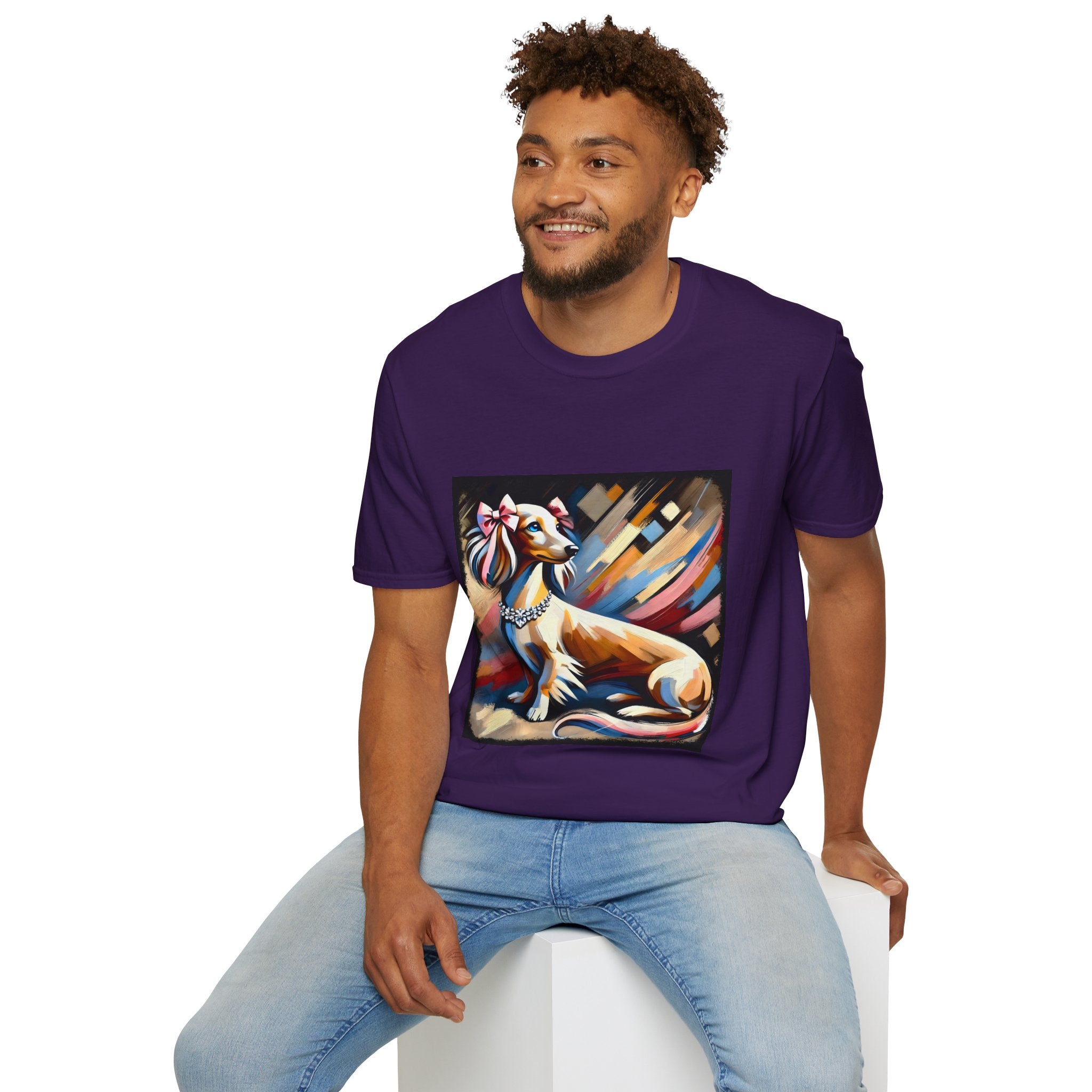 Dachshund Diamond Divine Classic | Unisex Dog T-Shirt