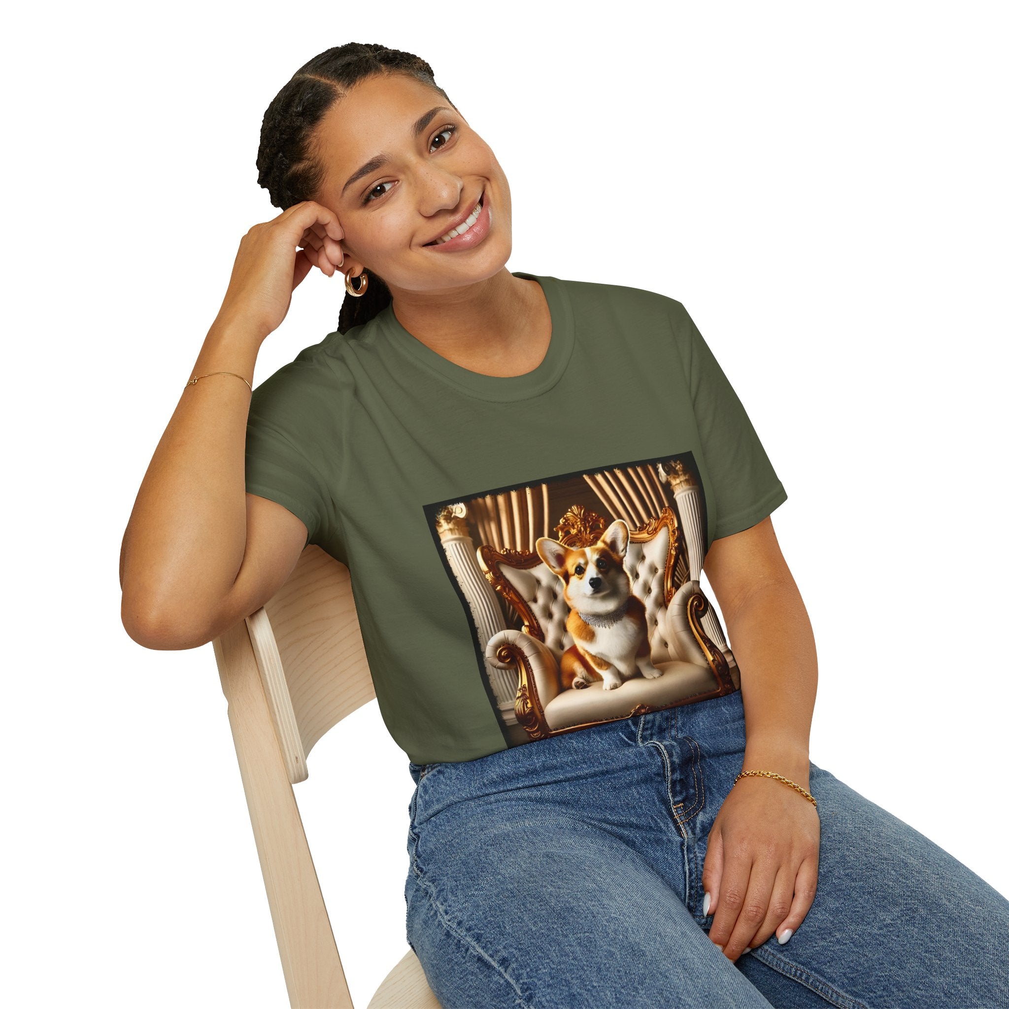 Pembroke Welsh Corgi Billionaire Bark | Unisex Dog T-Shirt