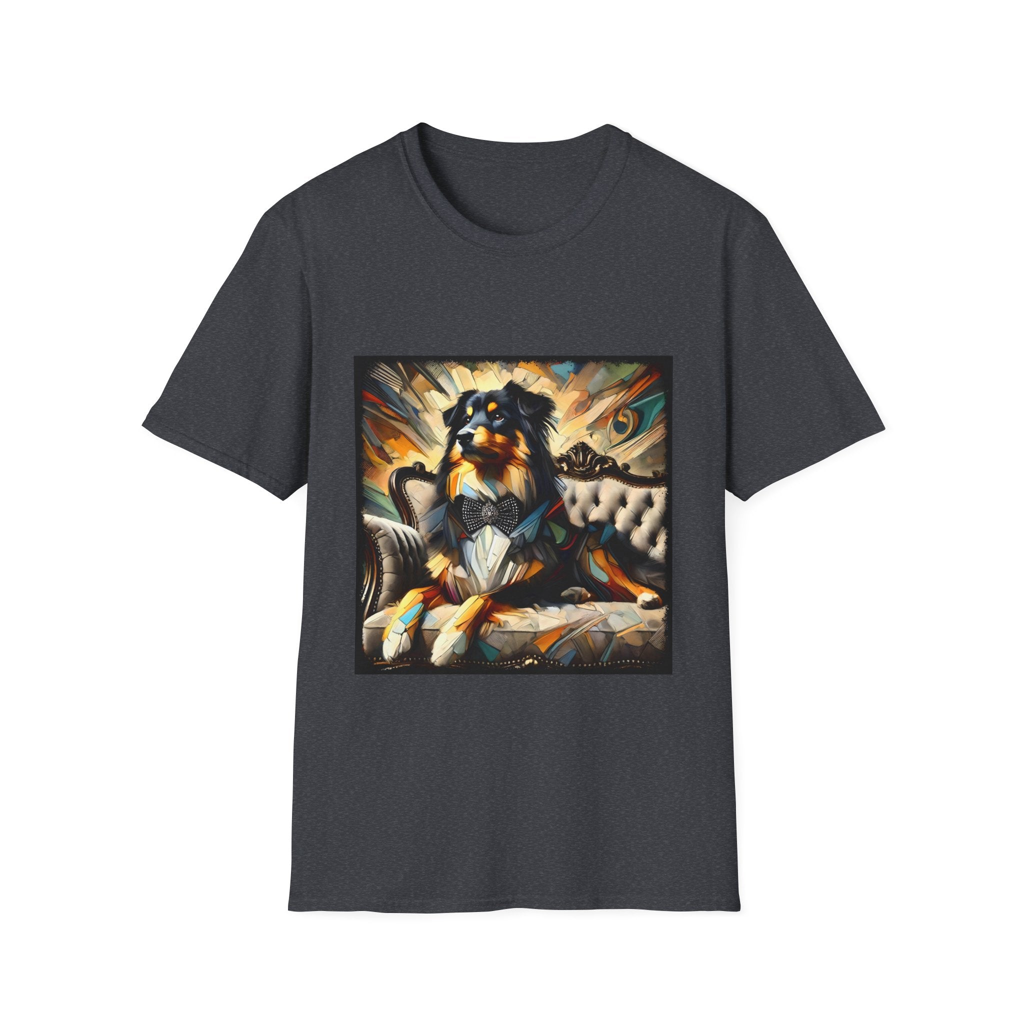 Miniature American Shepherd Bowtie Classic |  Unisex Dog T-Shirt