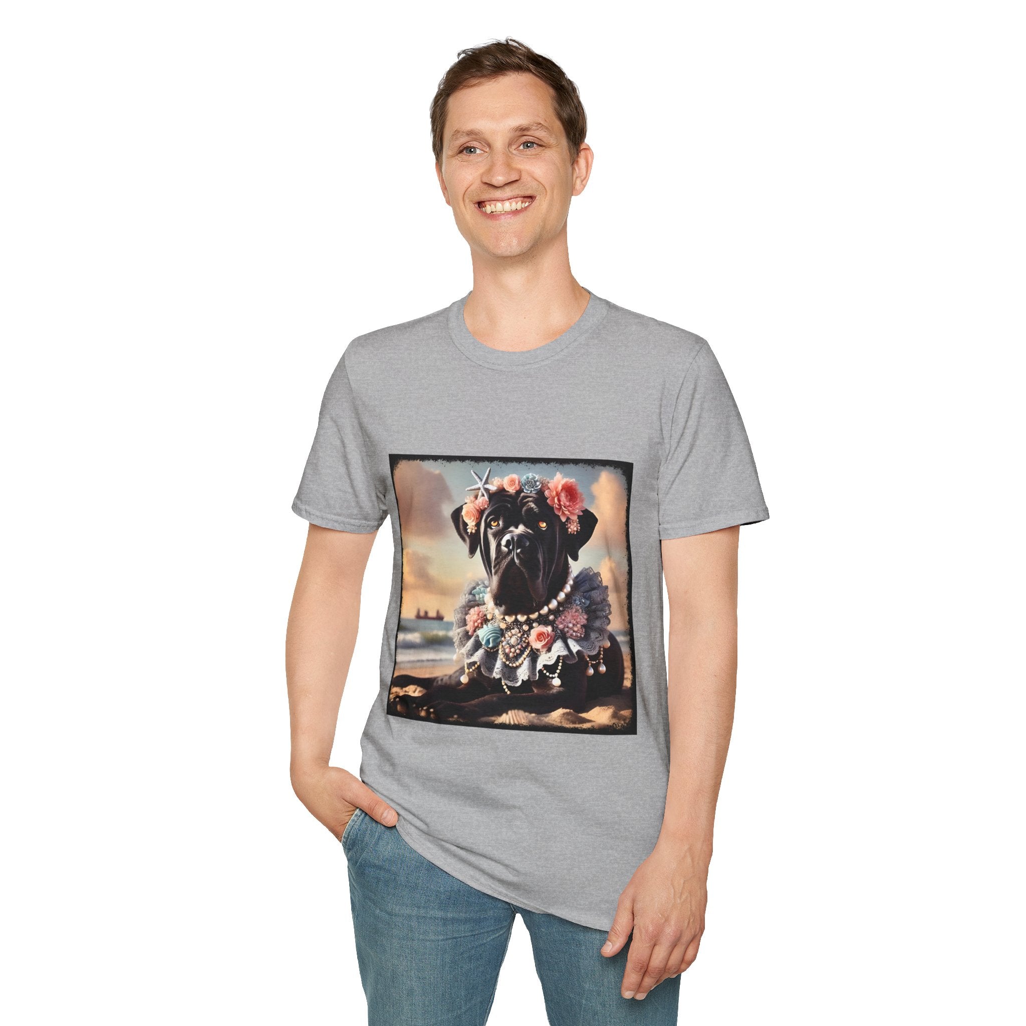 Cane Corso Beach Beauty | Unisex Dog T-Shirt