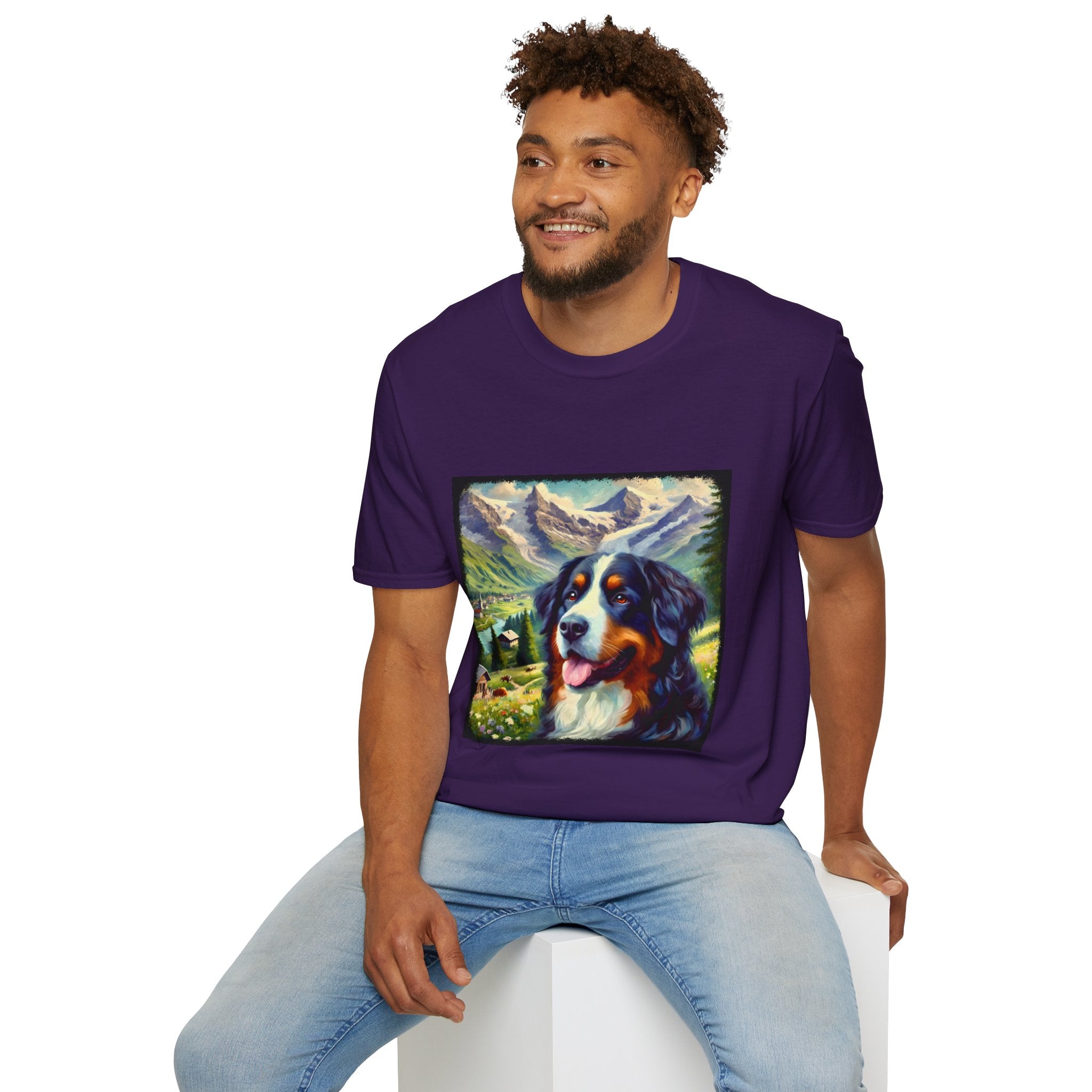 Bernese Mountain Dog Swiss Classic | Unisex Dog T-Shirt