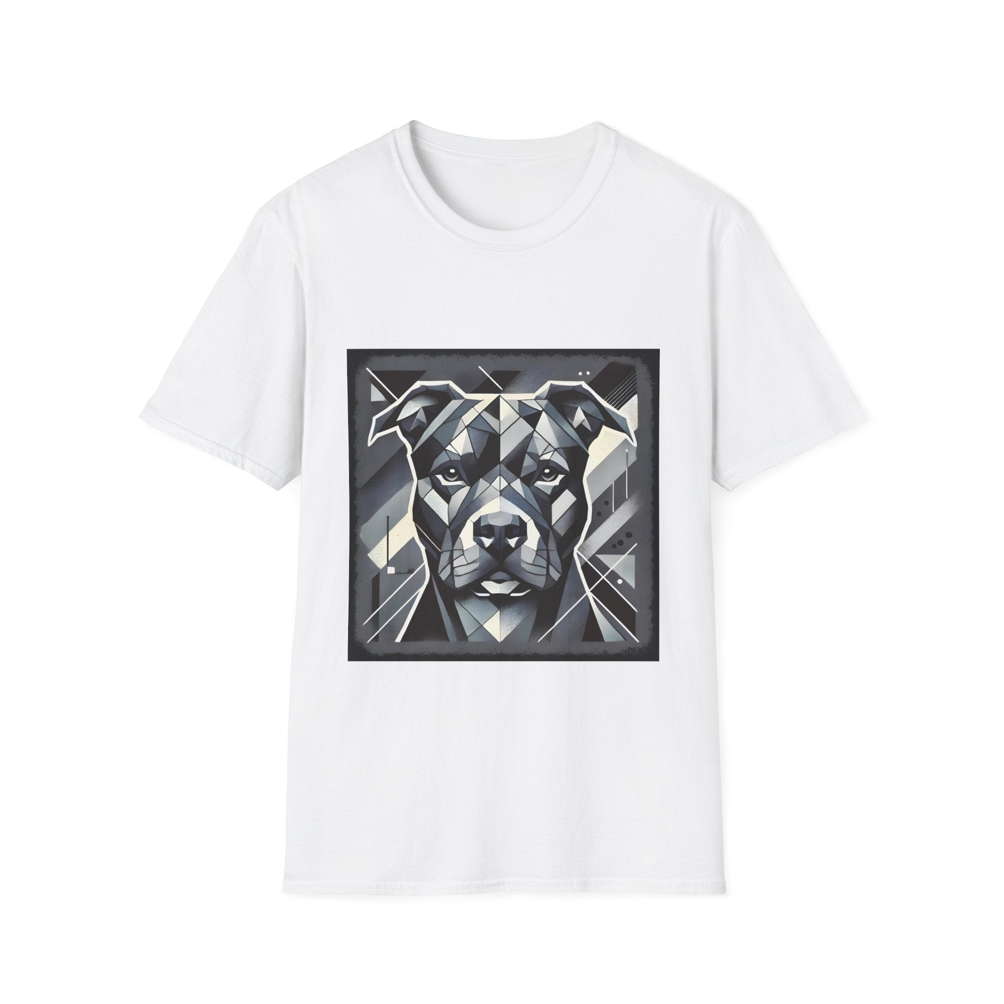 American Pit Bull Terrier Shirt | Geometric Dog Lover Tee