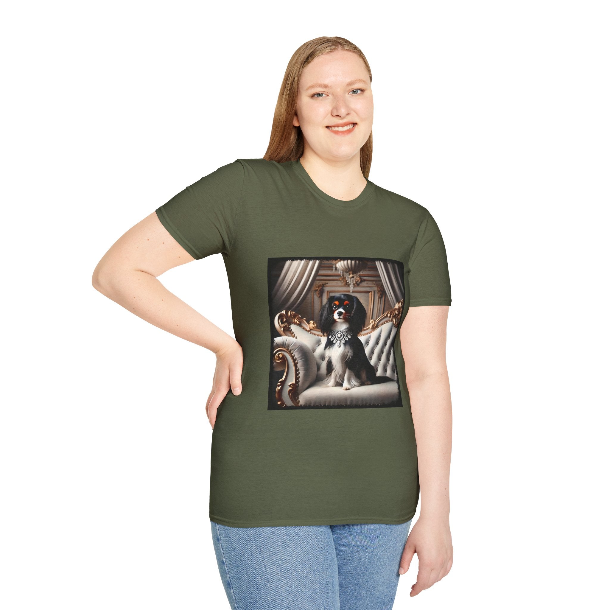 Cavalier King Charles Spaniel Posh Princess | Unisex Dog T-Shirt