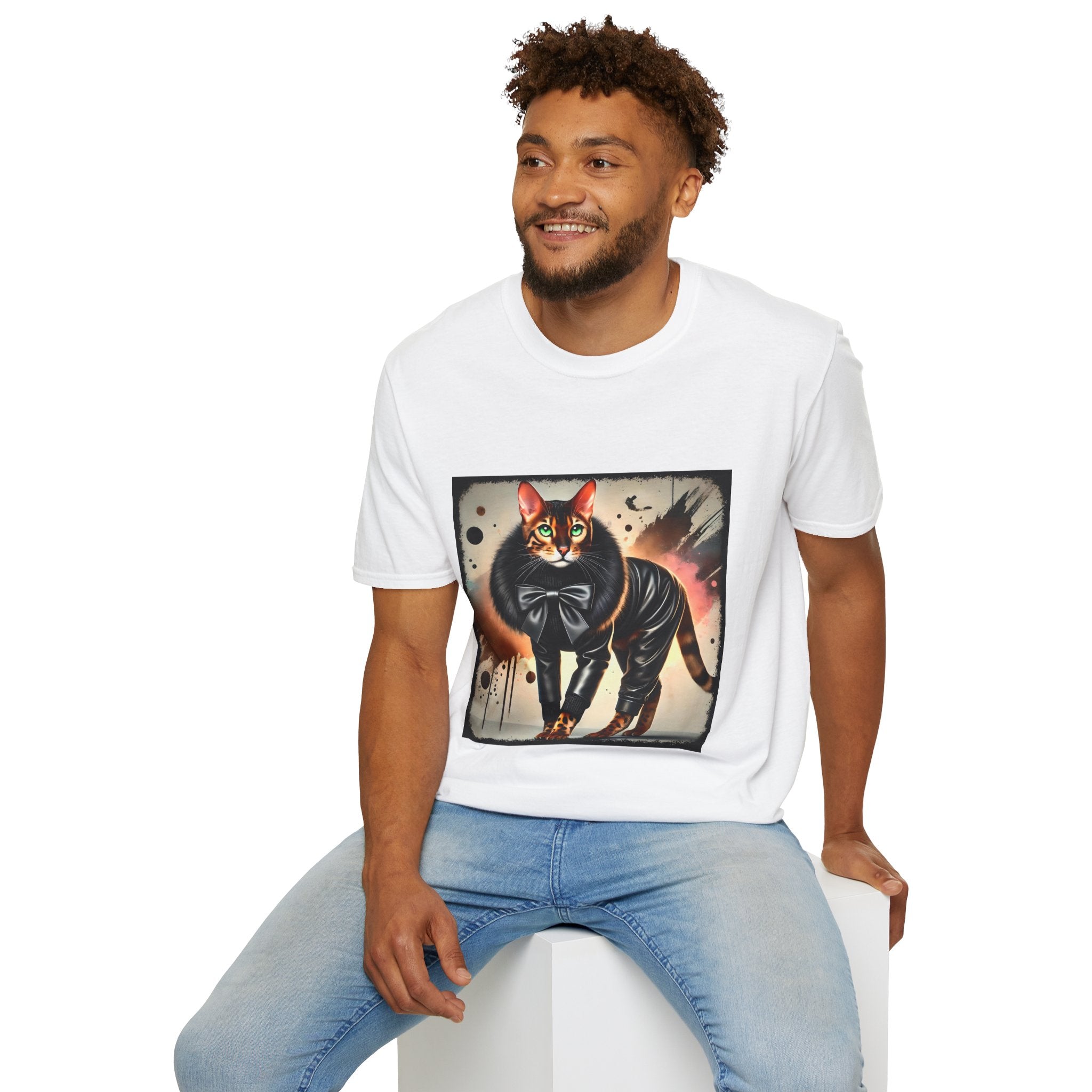 Bengal Cat Bold Muse | Unisex Cat T-Shirt
