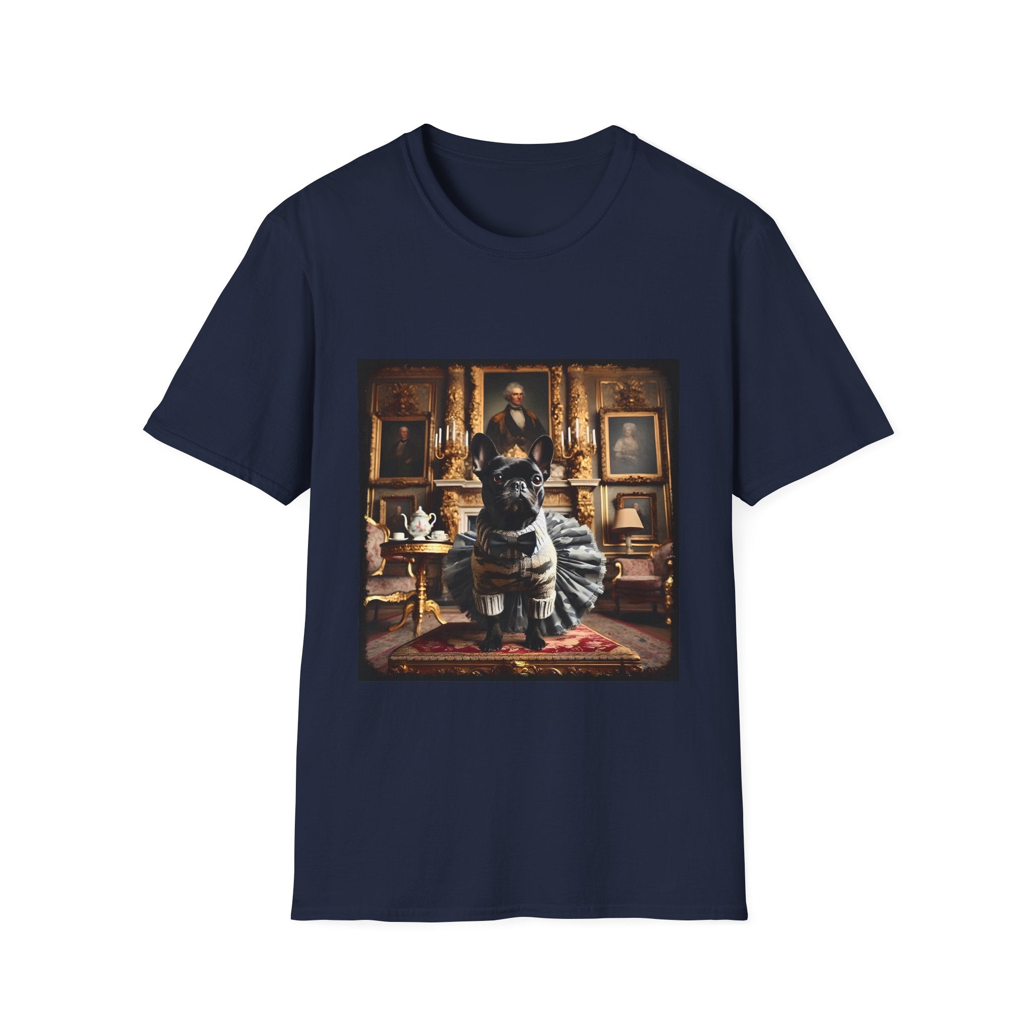 French Bulldog Shirt | Black Camo Chic Dog Lover Tee