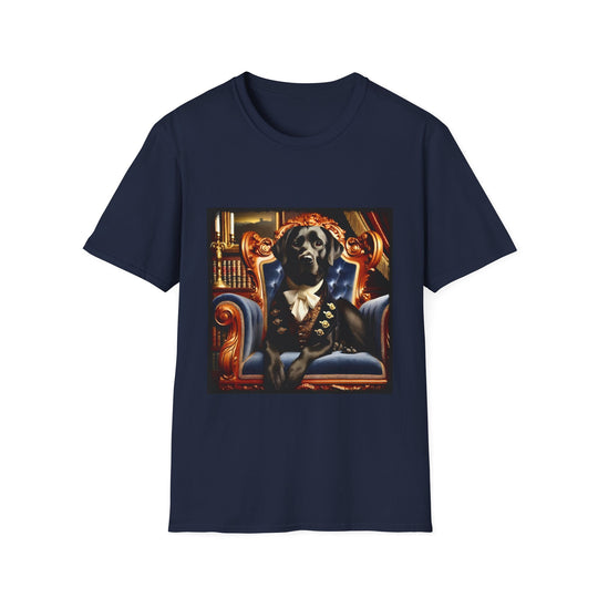 Labrador Retriever Classic Lad design dog lover unisex t-shirt in navy