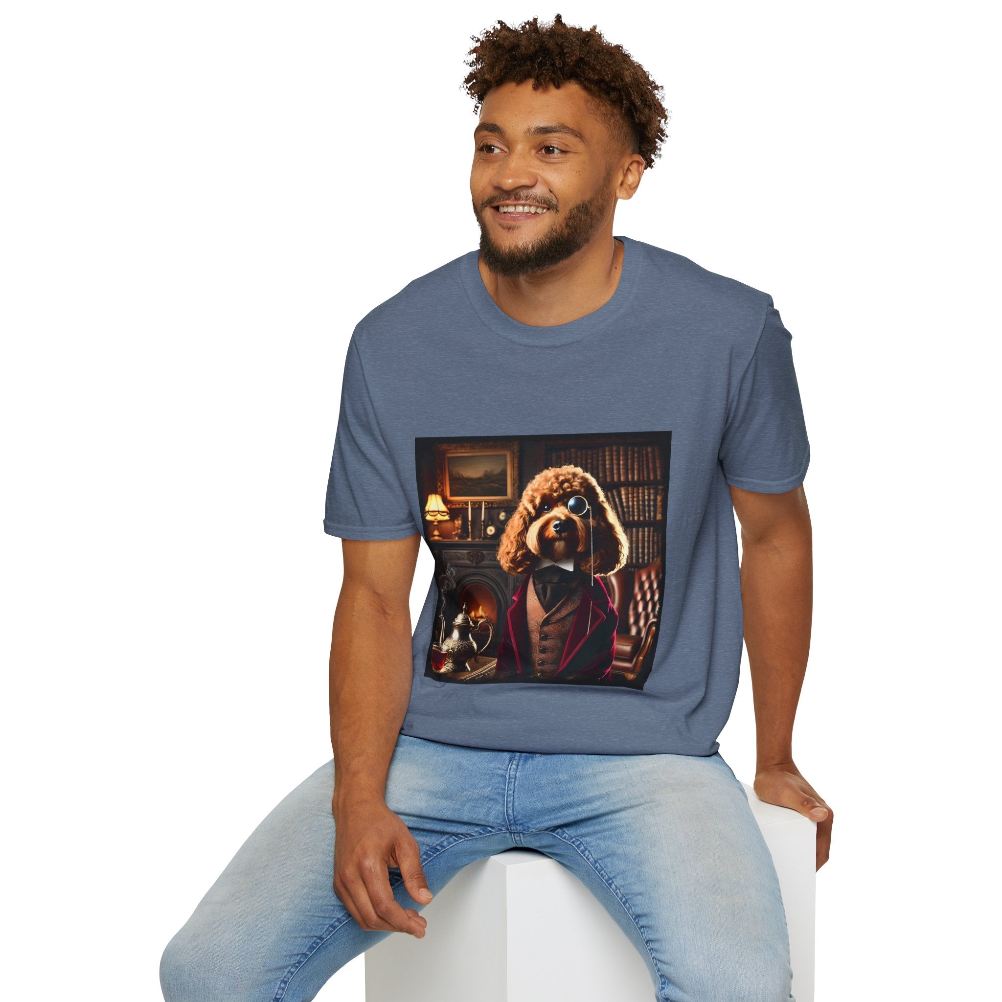 Cavapoo Mister Monacle | Unisex Dog T-Shirt