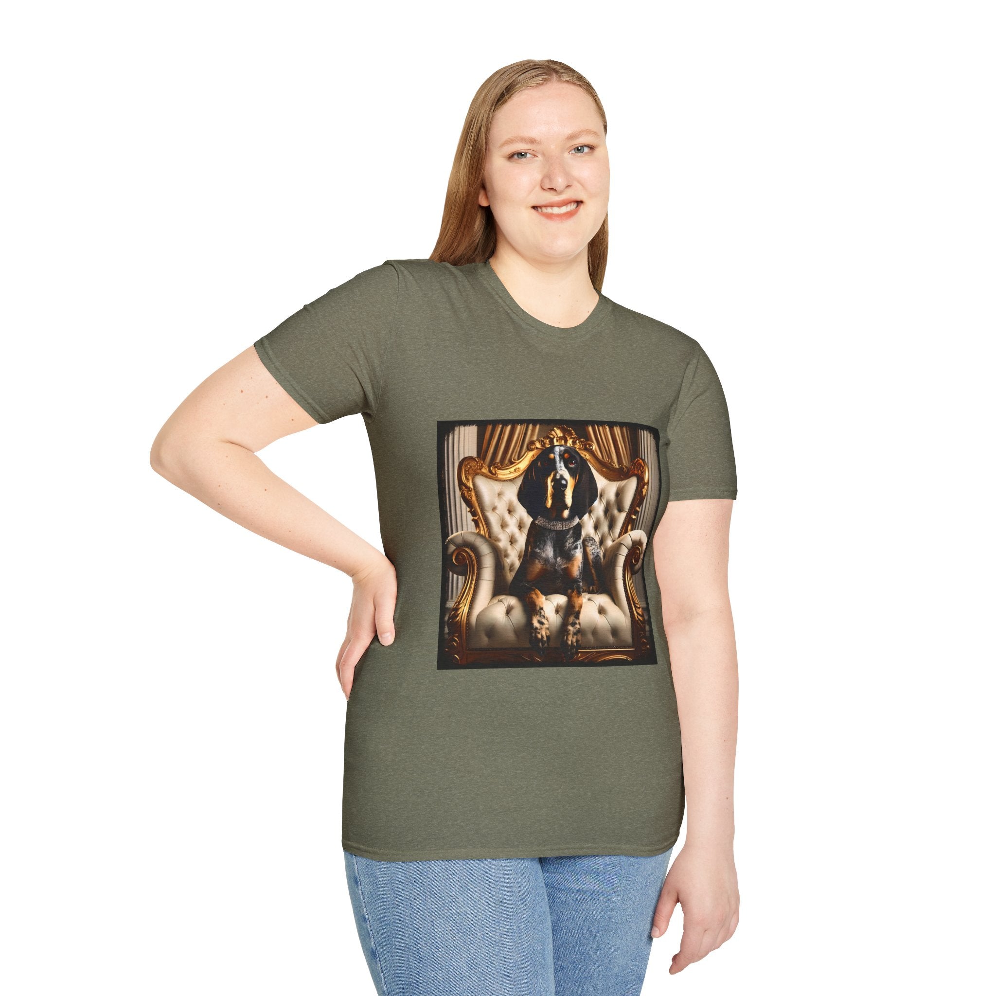 Coonhound Divine Royalty | Unisex Dog T-Shirt