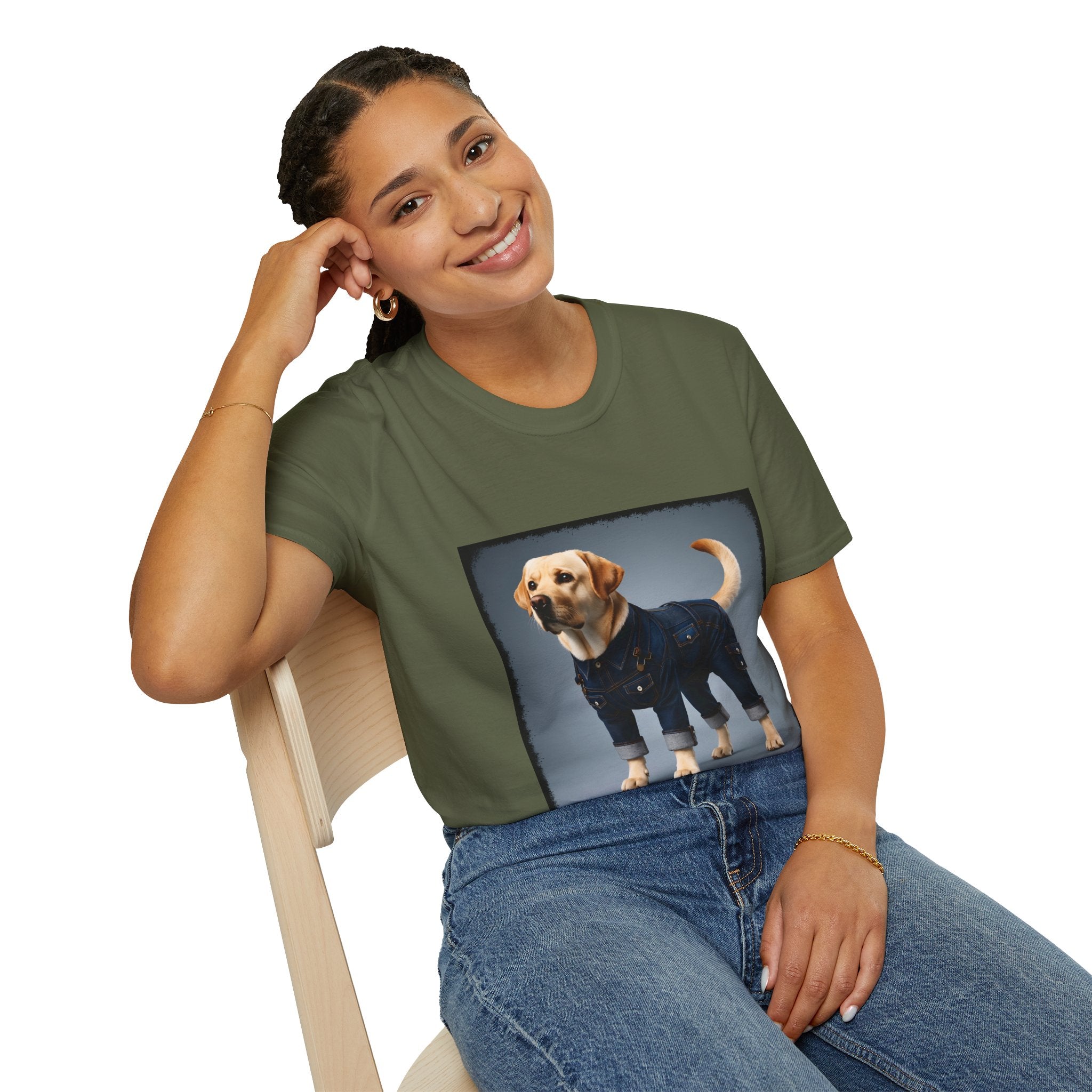 Labrador Retriever Shirt | Denim Dream Dog Lover Tee