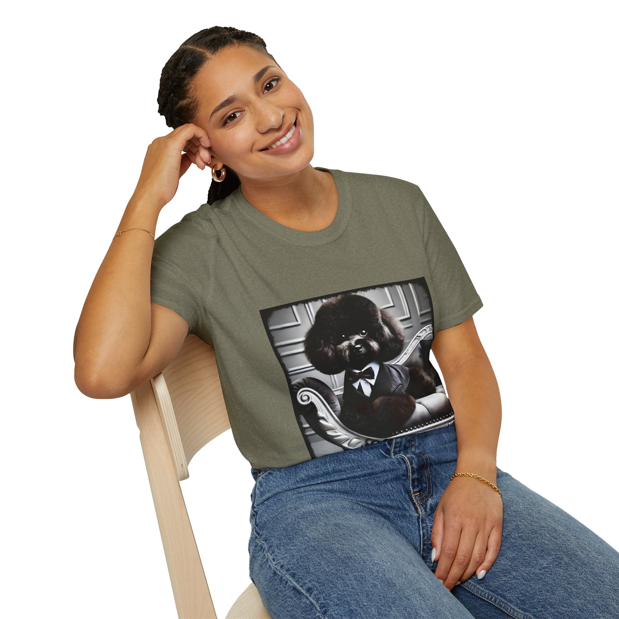 Poodle Tux Boss | Unisex Dog T-Shirt