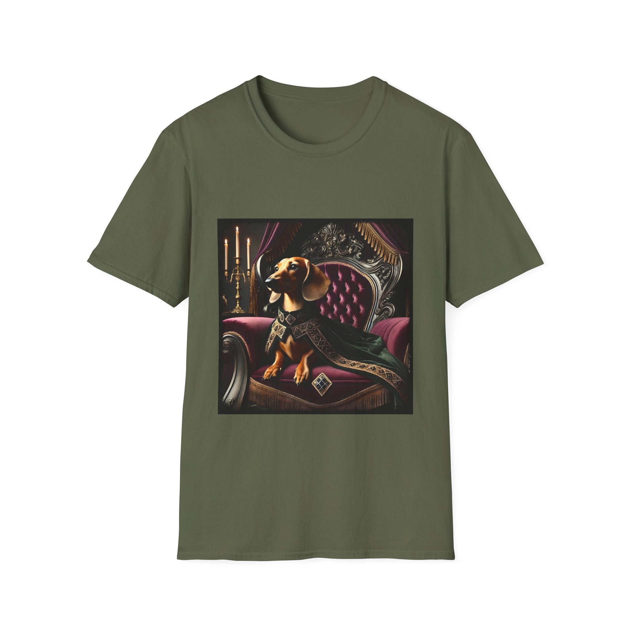Dachshund Velvet Reign | Unisex Dog T-Shirt