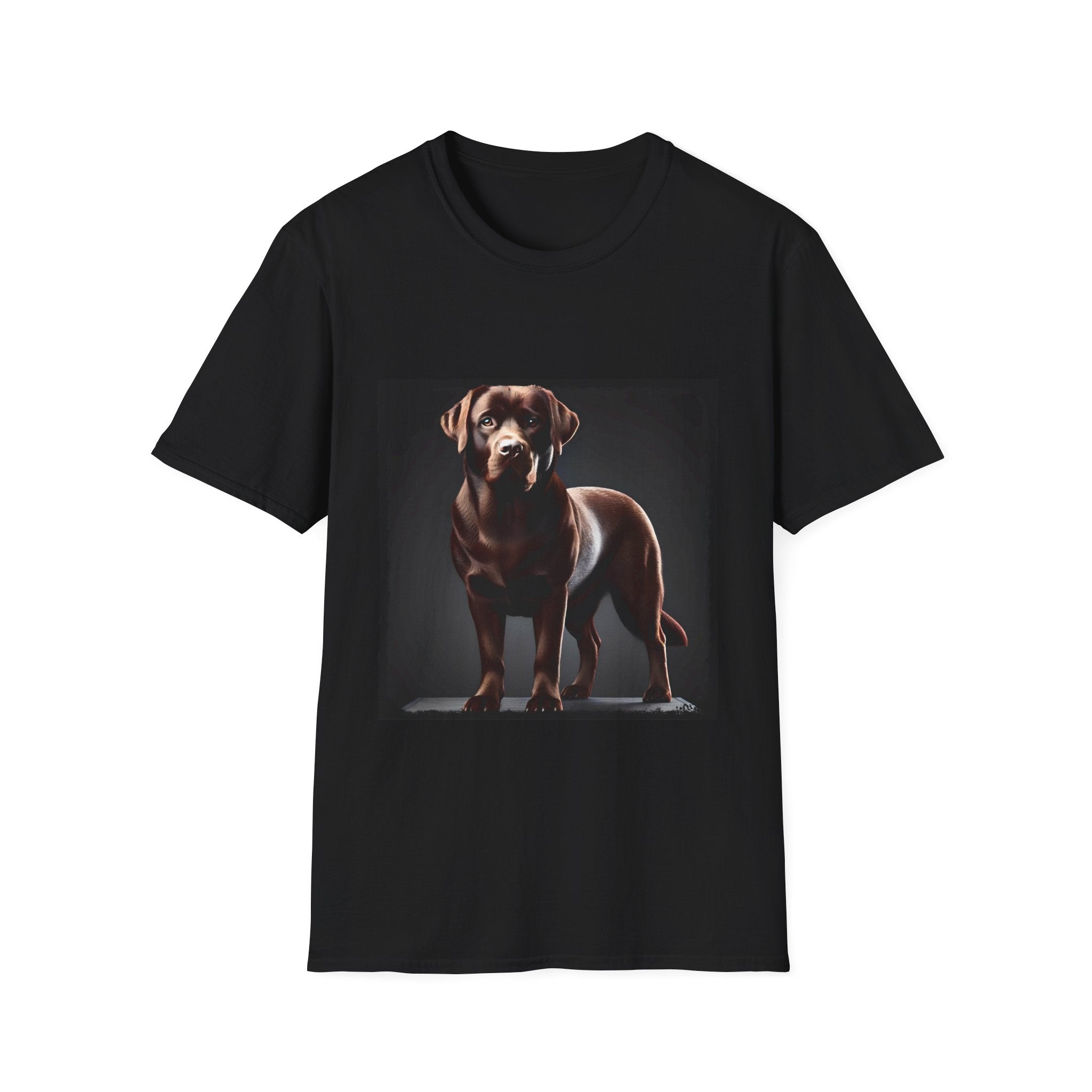 Labrador Retriever On Display design dog lover unisex t-shirt in black