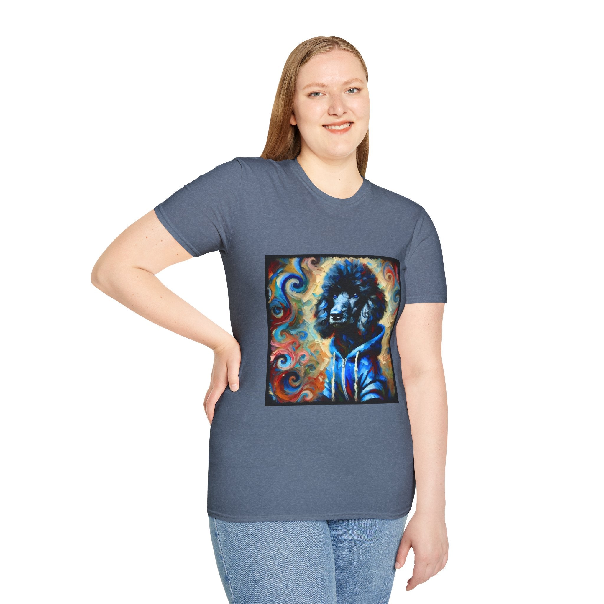 Poodle Style Rebel Swirl | Unisex Dog T-Shirt