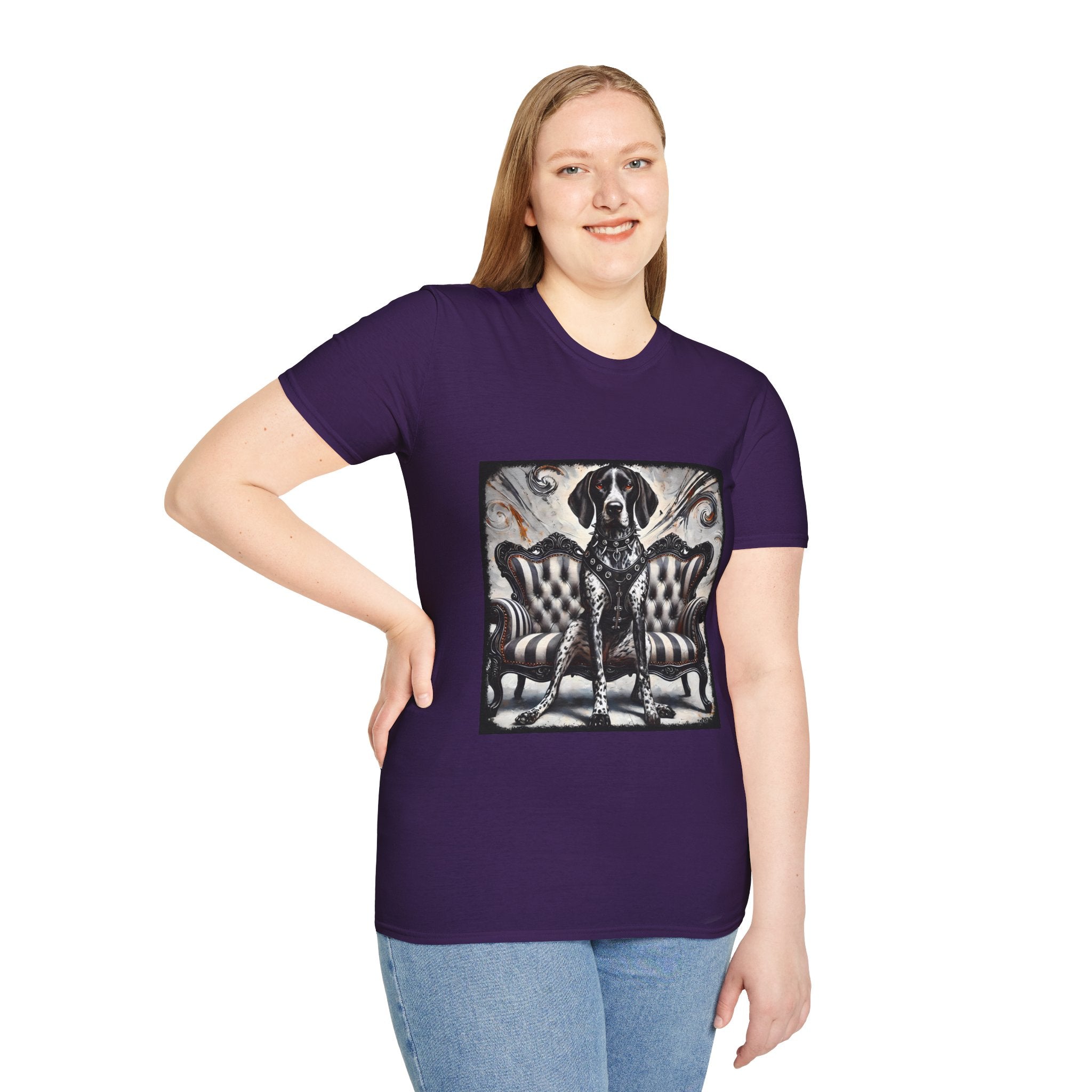 German Shorthaired Pointer Bold Rebel | Unisex Dog T-Shirt