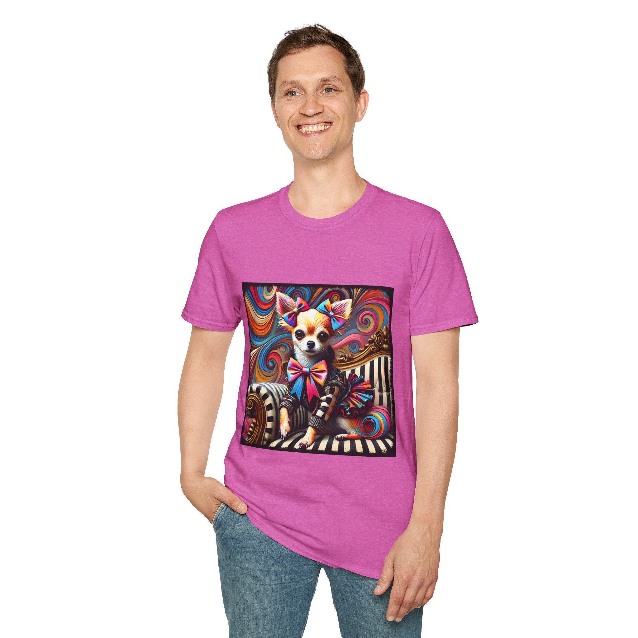 Chihuahua Bold Rocker | Unisex Dog T-Shirt