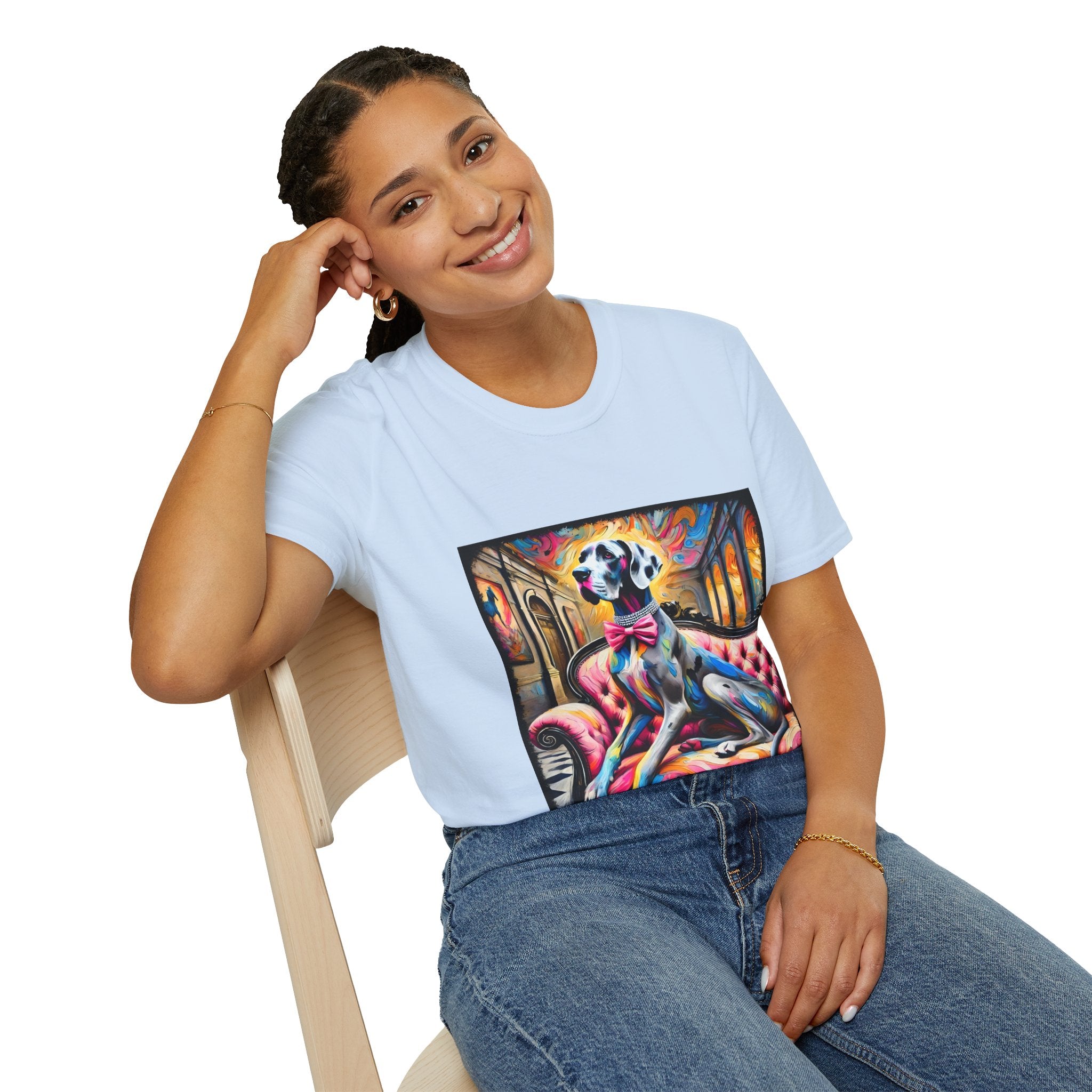 Great Dane Diamond Princess Classic | Unisex Dog T-Shirt