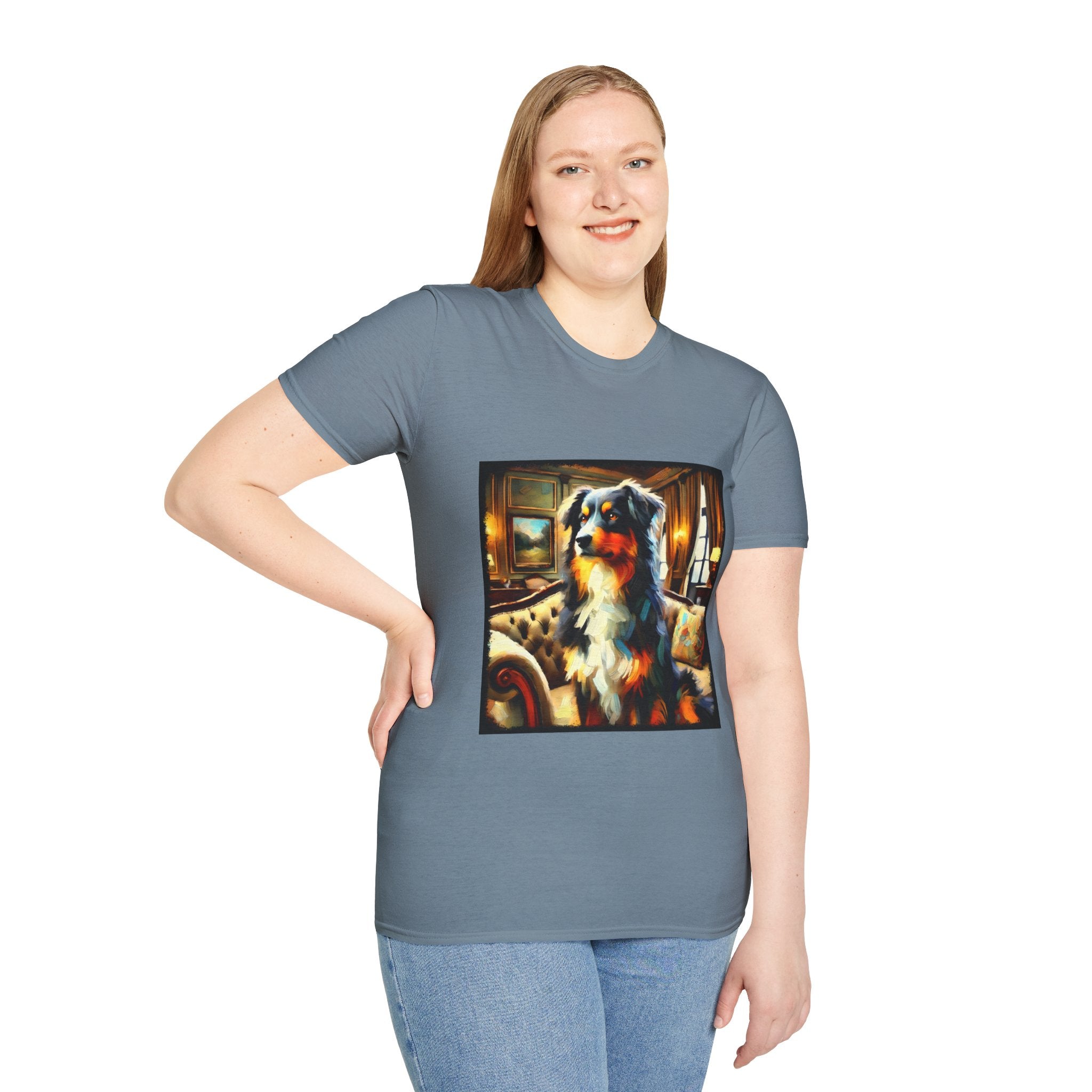 Australian Shepherd Elegant Classic | Unisex Dog T-Shirt