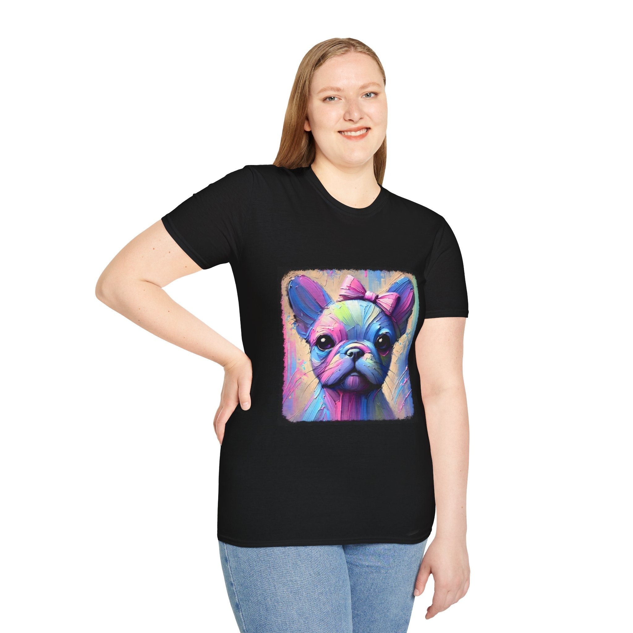 French Bulldog Shirt | Neon Classic Dog Lover Tee