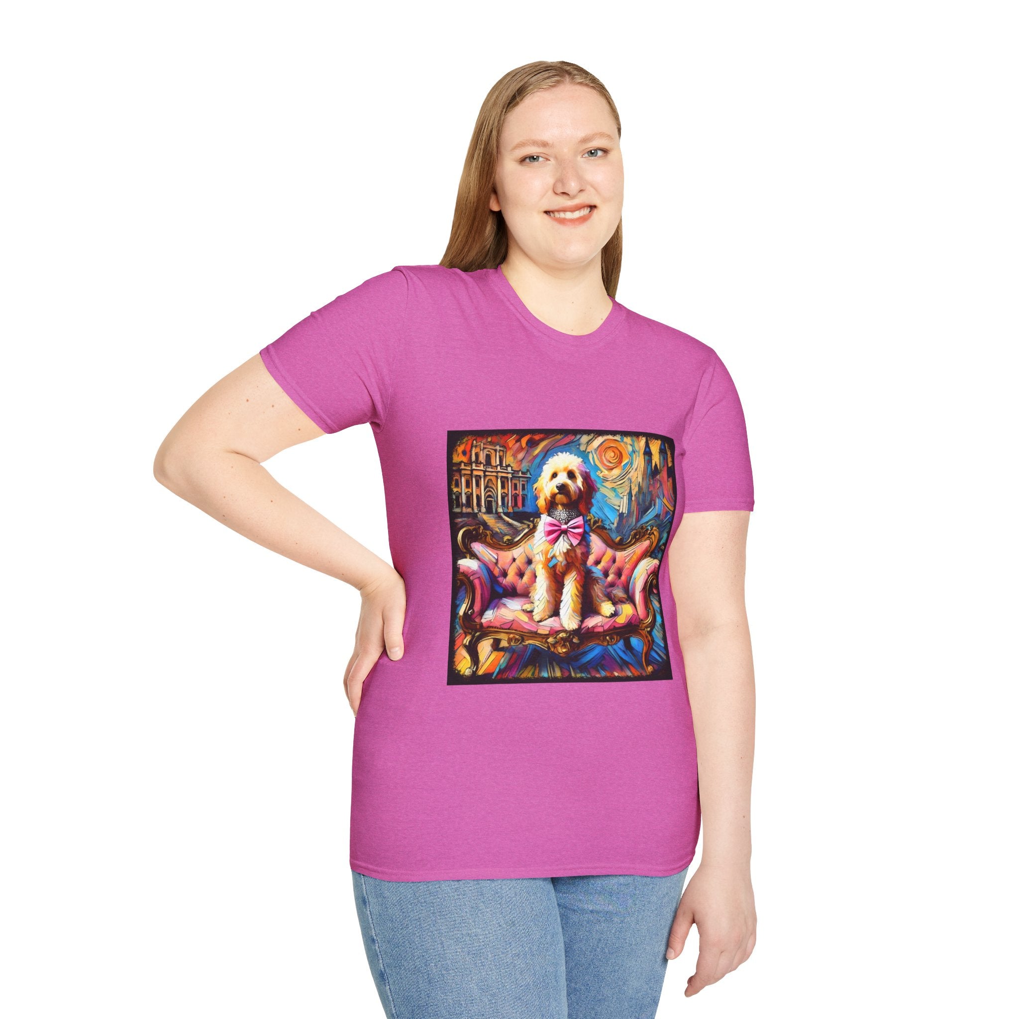 Goldendoodle Diamond Princess Classic | Unisex Dog T-Shirt