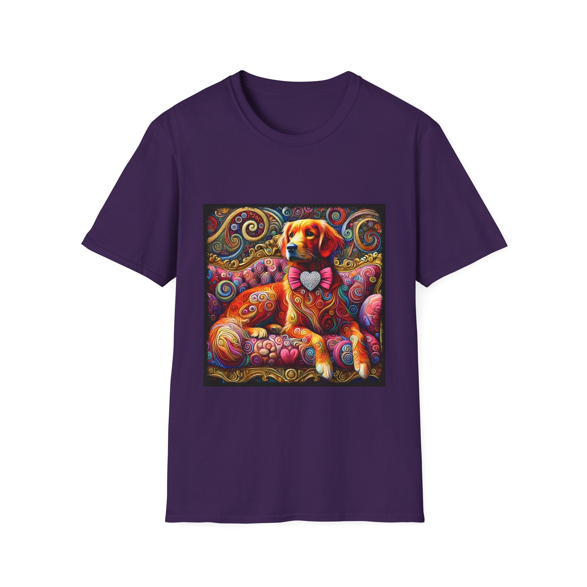 Golden Retriever Shirt | Love Swirl Dog Lover Tee