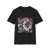 Golden Retriever Shirt | B&W Pink Bow Bold Dog Lover Tee