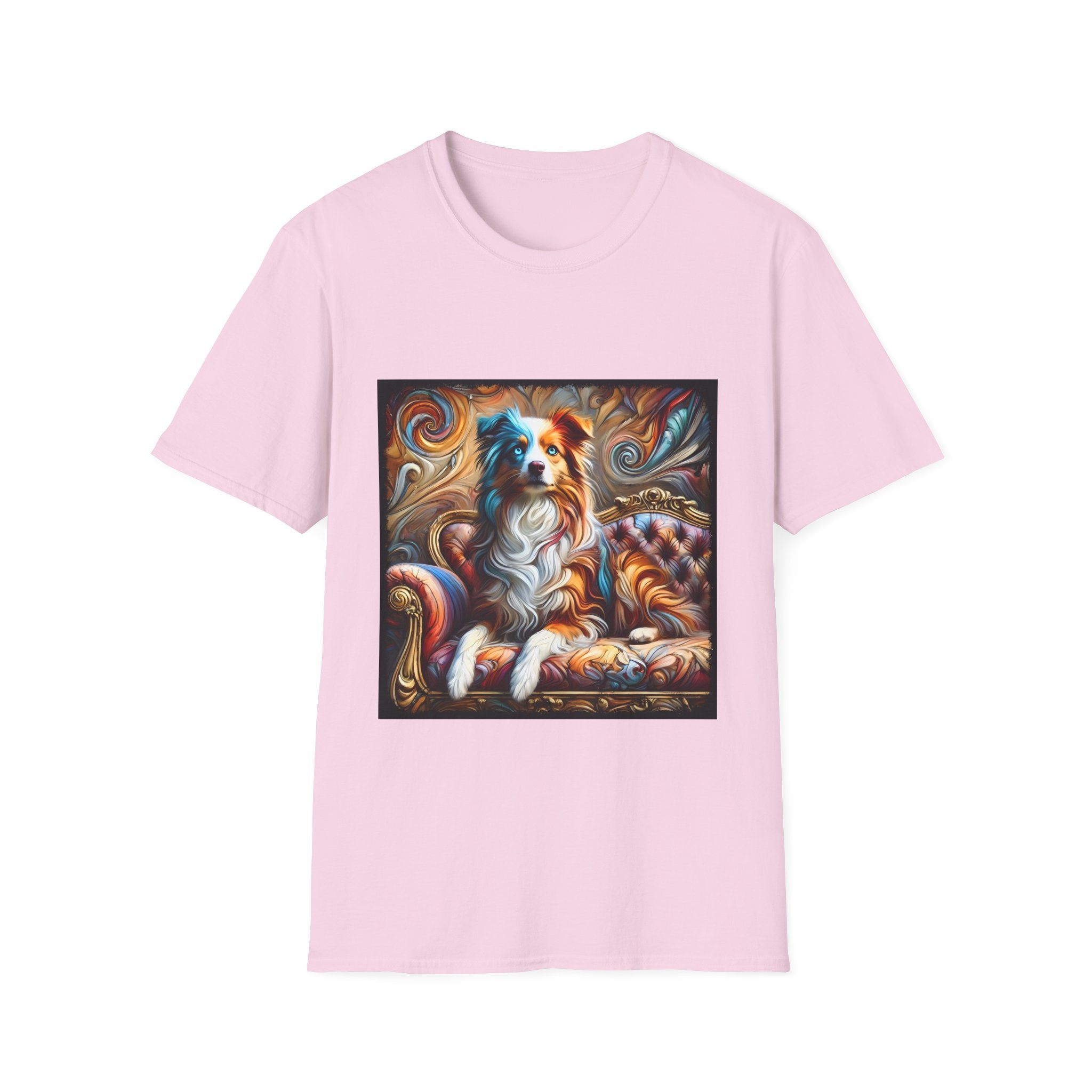 Miniature American Shepherd Bold Swirl |  Unisex Dog T-Shirt