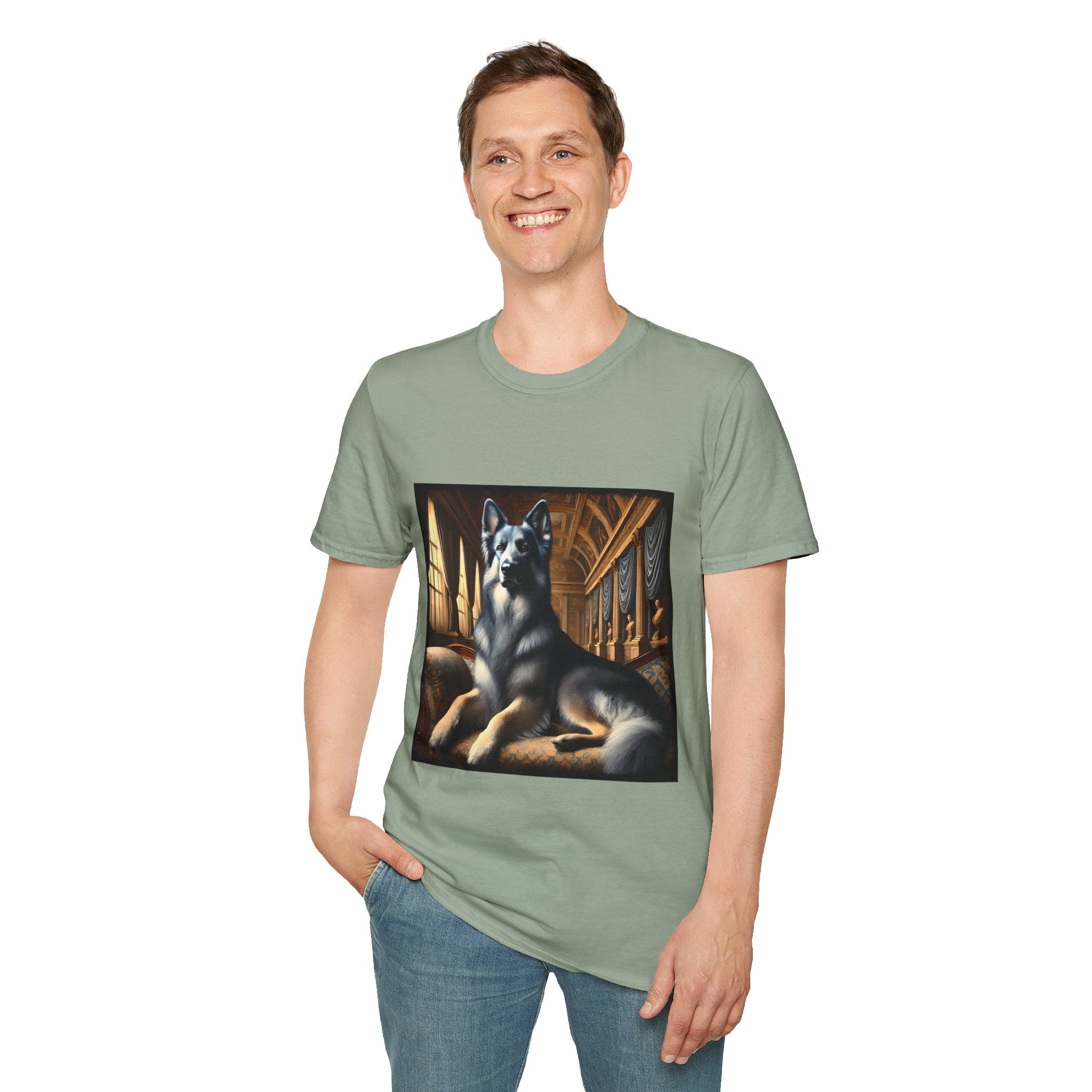 German Shepherd Blue Royal | Unisex Dog T-Shirt