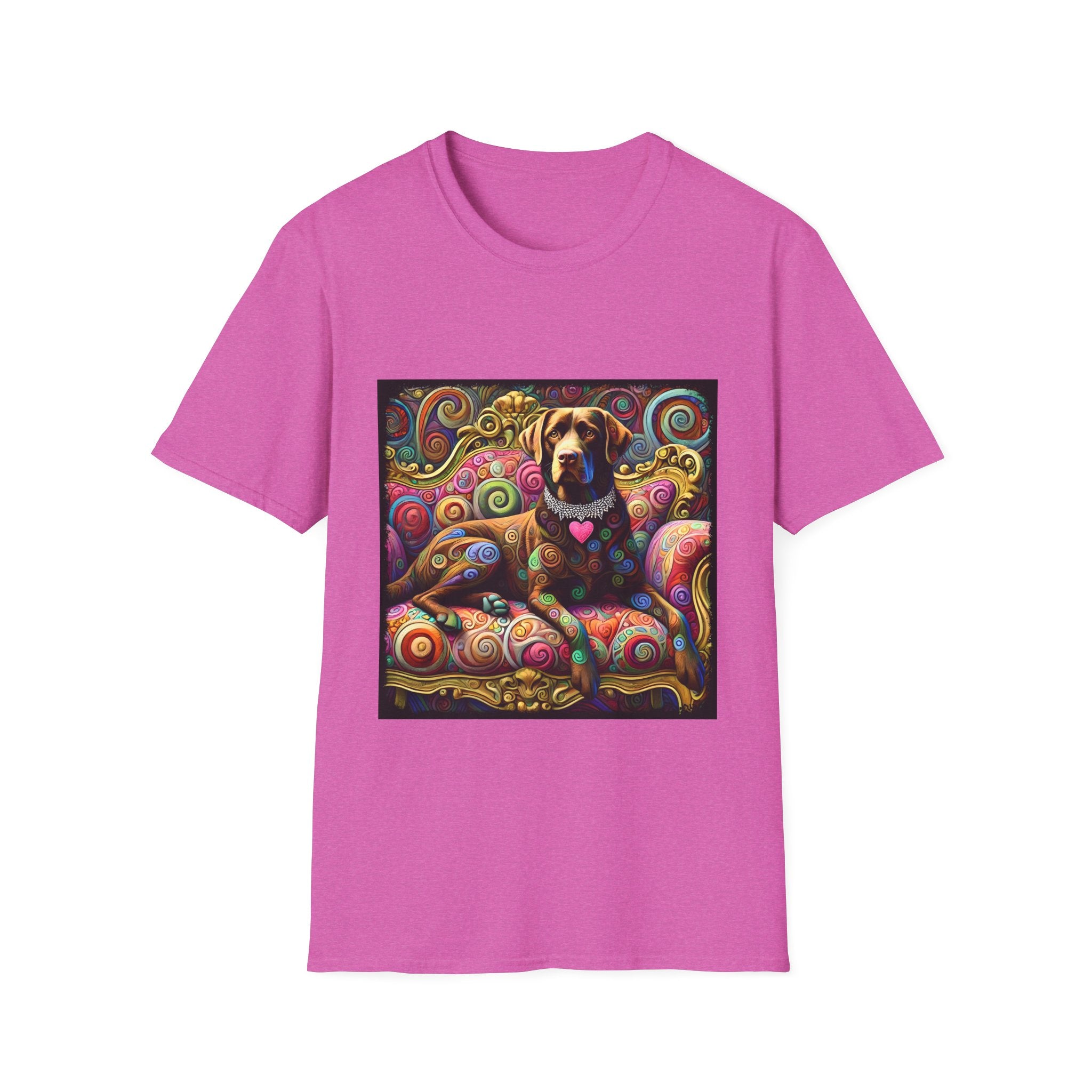 Labrador Retriever Love Swirl | Unisex Dog T-Shirt