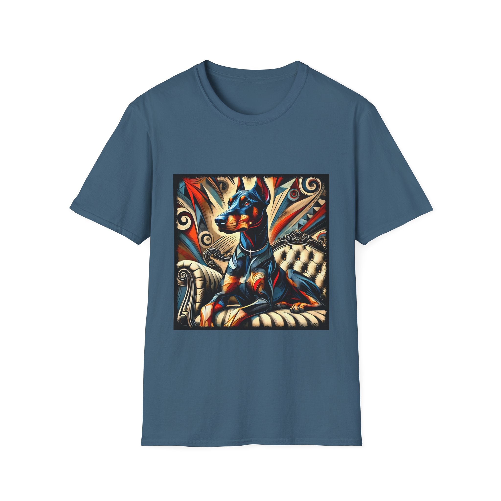 Doberman Pinscher Bold Rebel | Unisex Dog T-Shirt
