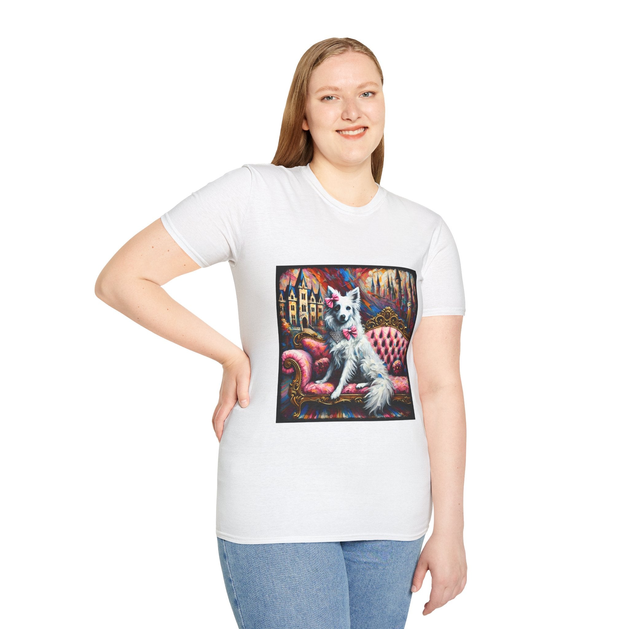 Border Collie Pink Princess Classic | Unisex Dog T-Shirt