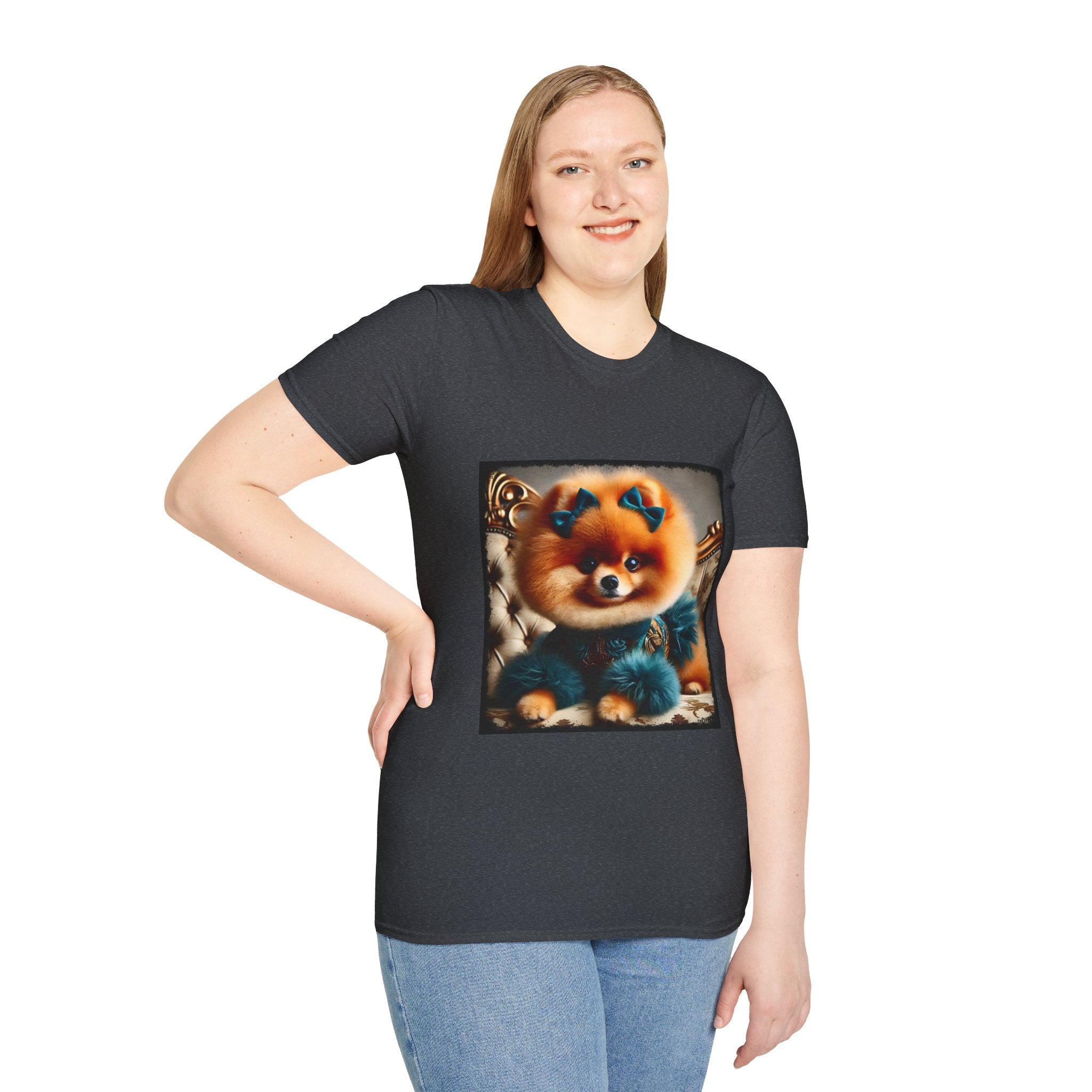 Pomeranian Fluff Boss | Unisex Dog T-Shirt