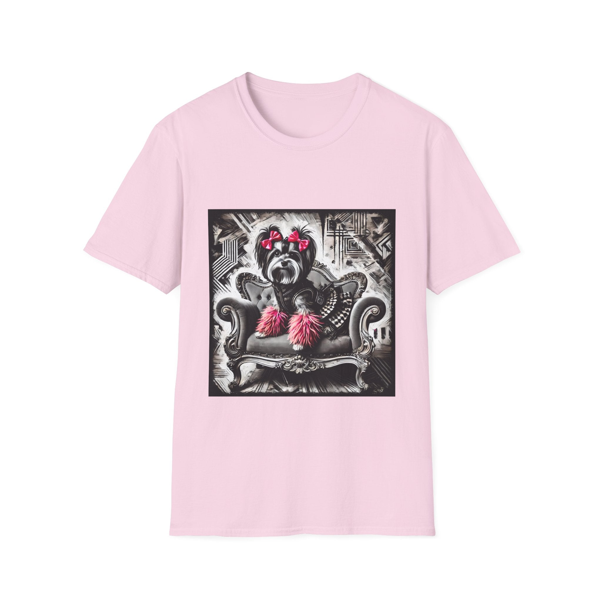 Havanese B&W Cutie |  Unisex Dog T-Shirt