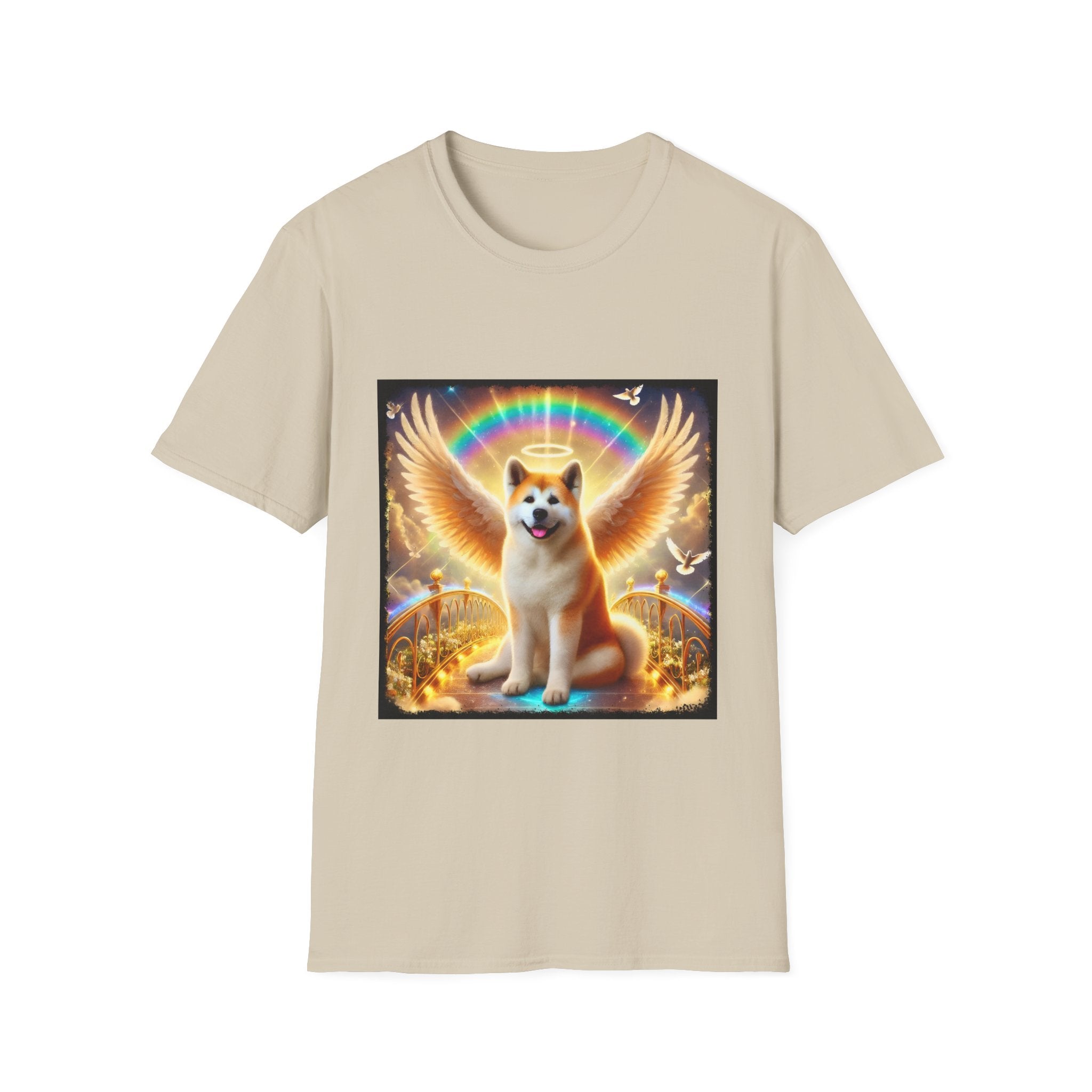 Akita Shirt | Rainbow Bridge Dog Lover Tee