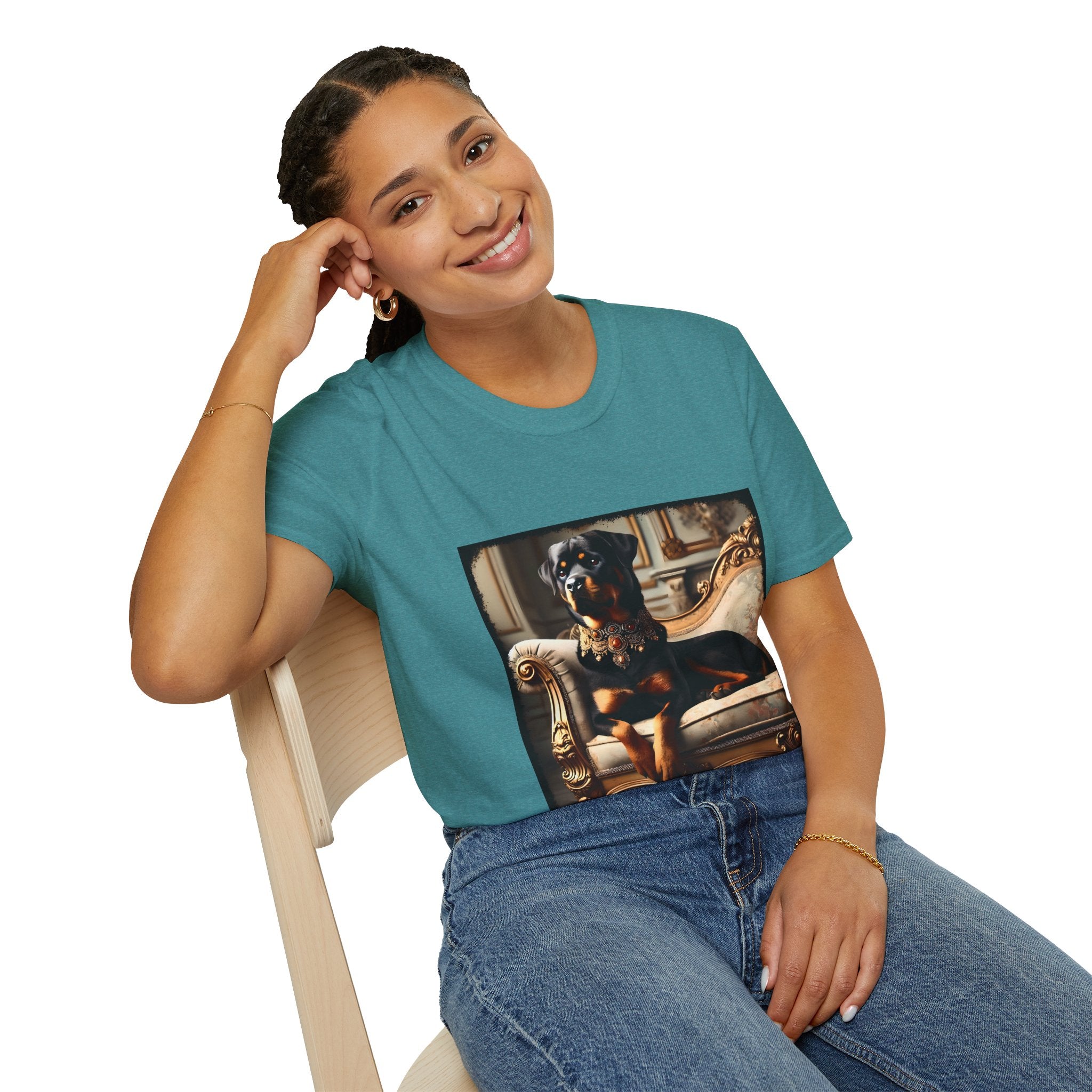 Rottweiler Classy Lady | Unisex Dog T-Shirt