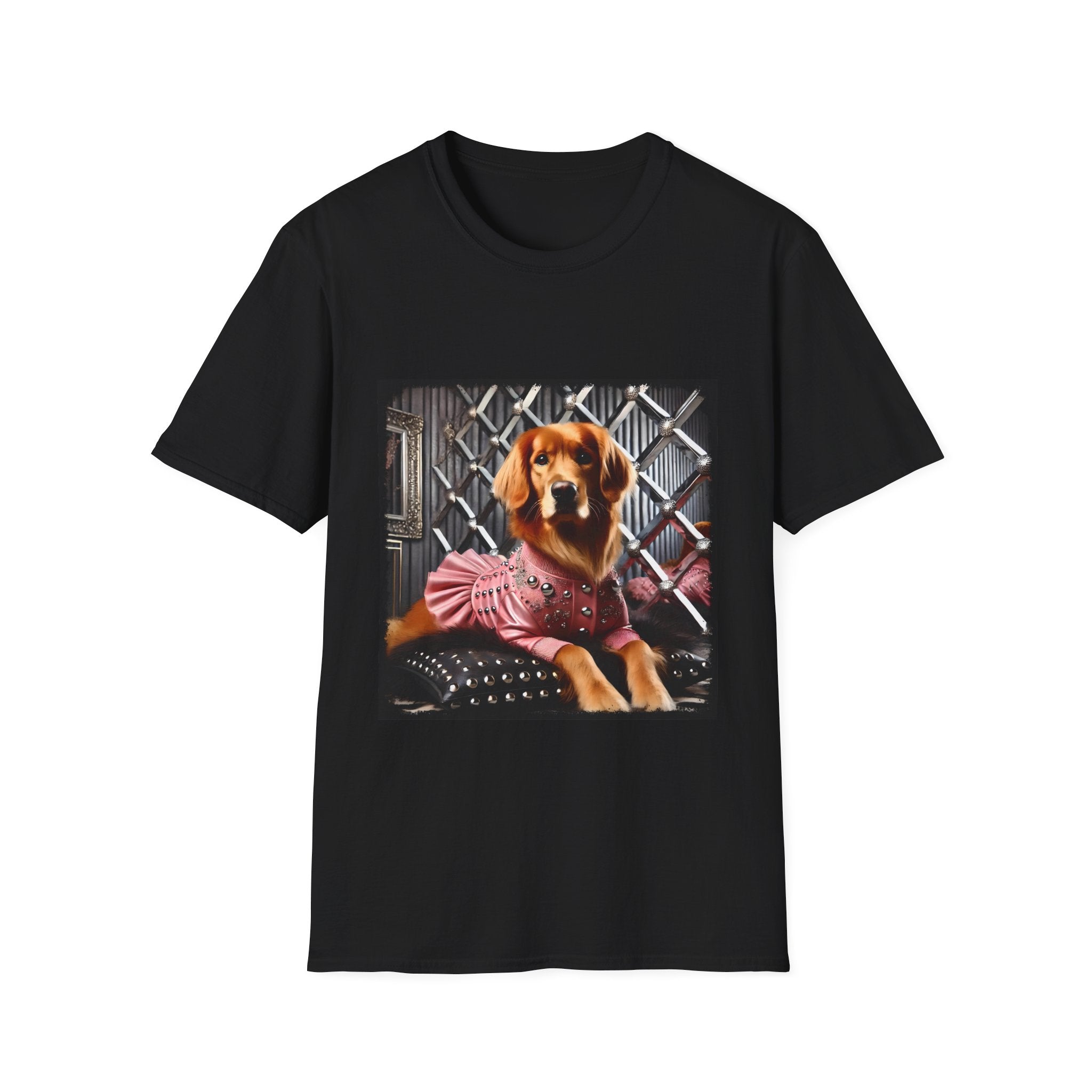 Golden Retriever Shirt | Glam Icon Dog Lover Tee