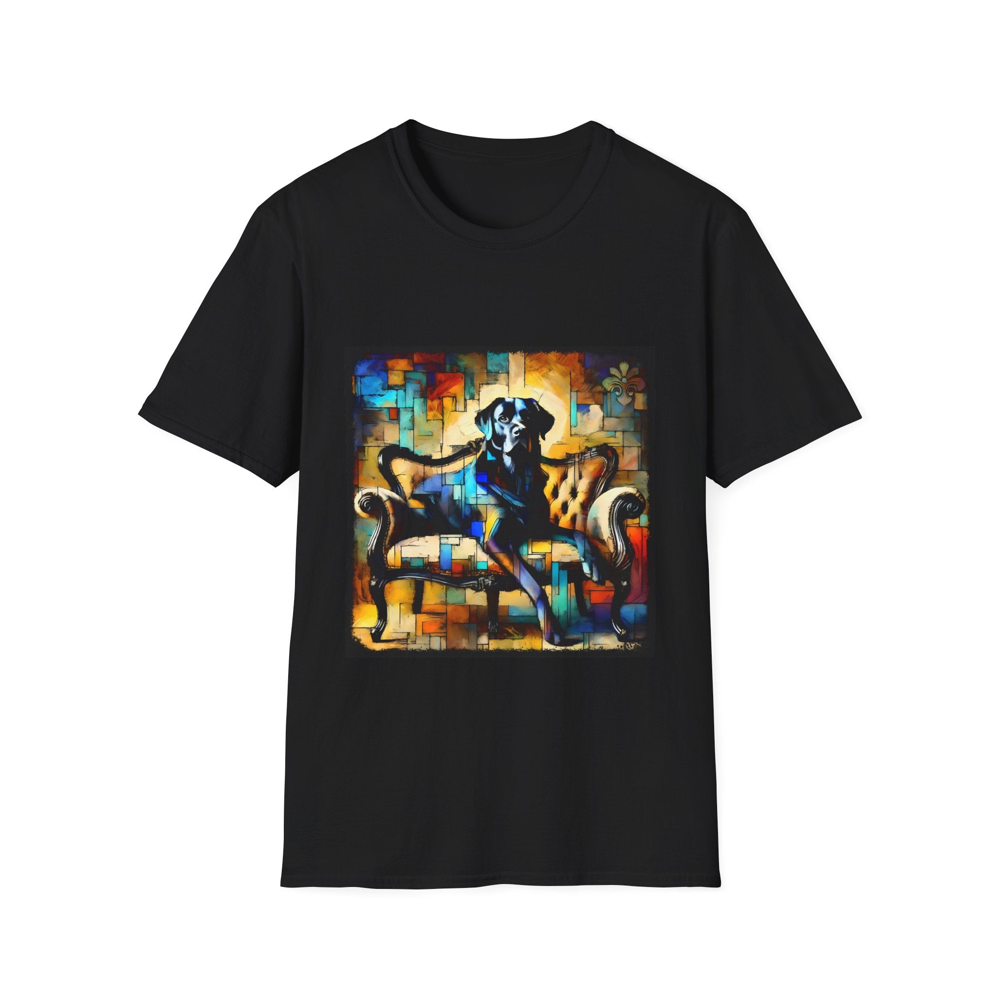 Labrador Retriever Mirror Ball Classic | Unisex Dog T-Shirt