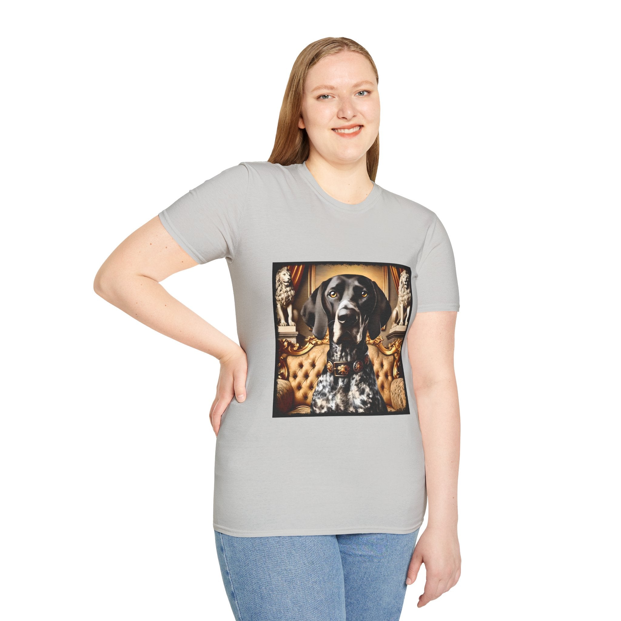 German Shorthaired Pointer Refined Rougue | Unisex Dog T-Shirt
