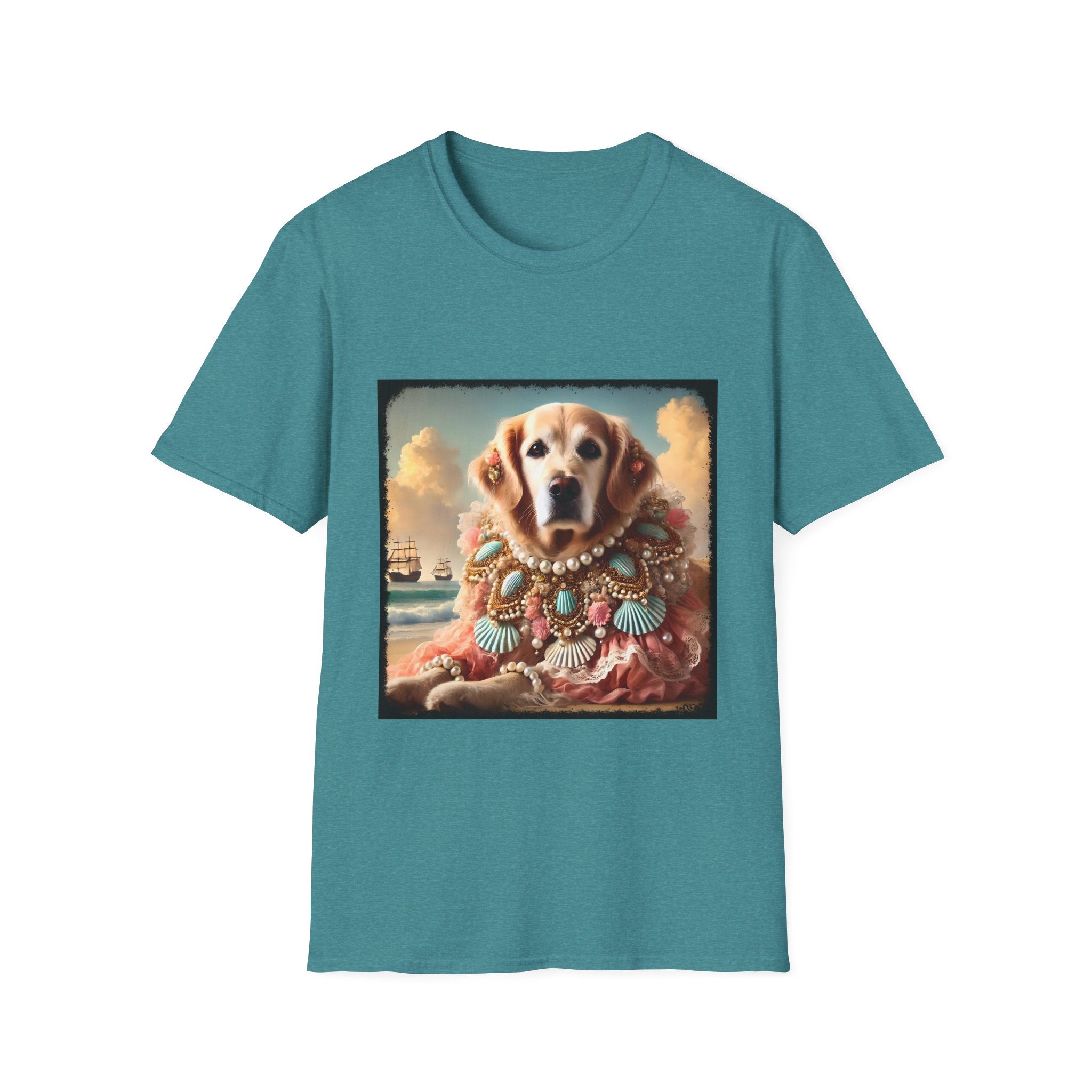 Golden Retriever Shirt | Beach Babe Dog Lover Tee