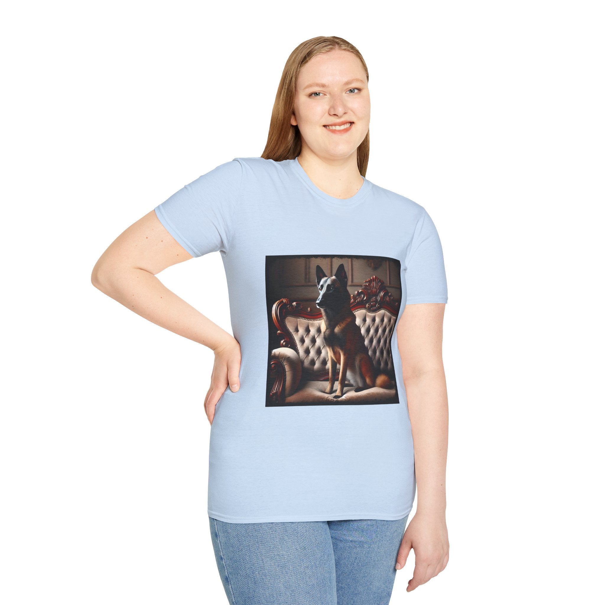Belgian Malinois Poised Portrait | Unisex Dog T-Shirt