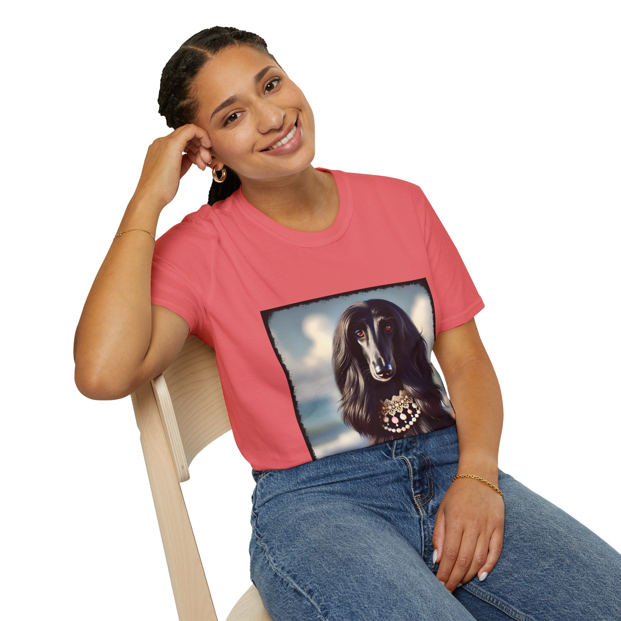 Afghan Hound Shirt | Beach Bombshell Dog Lover Tee